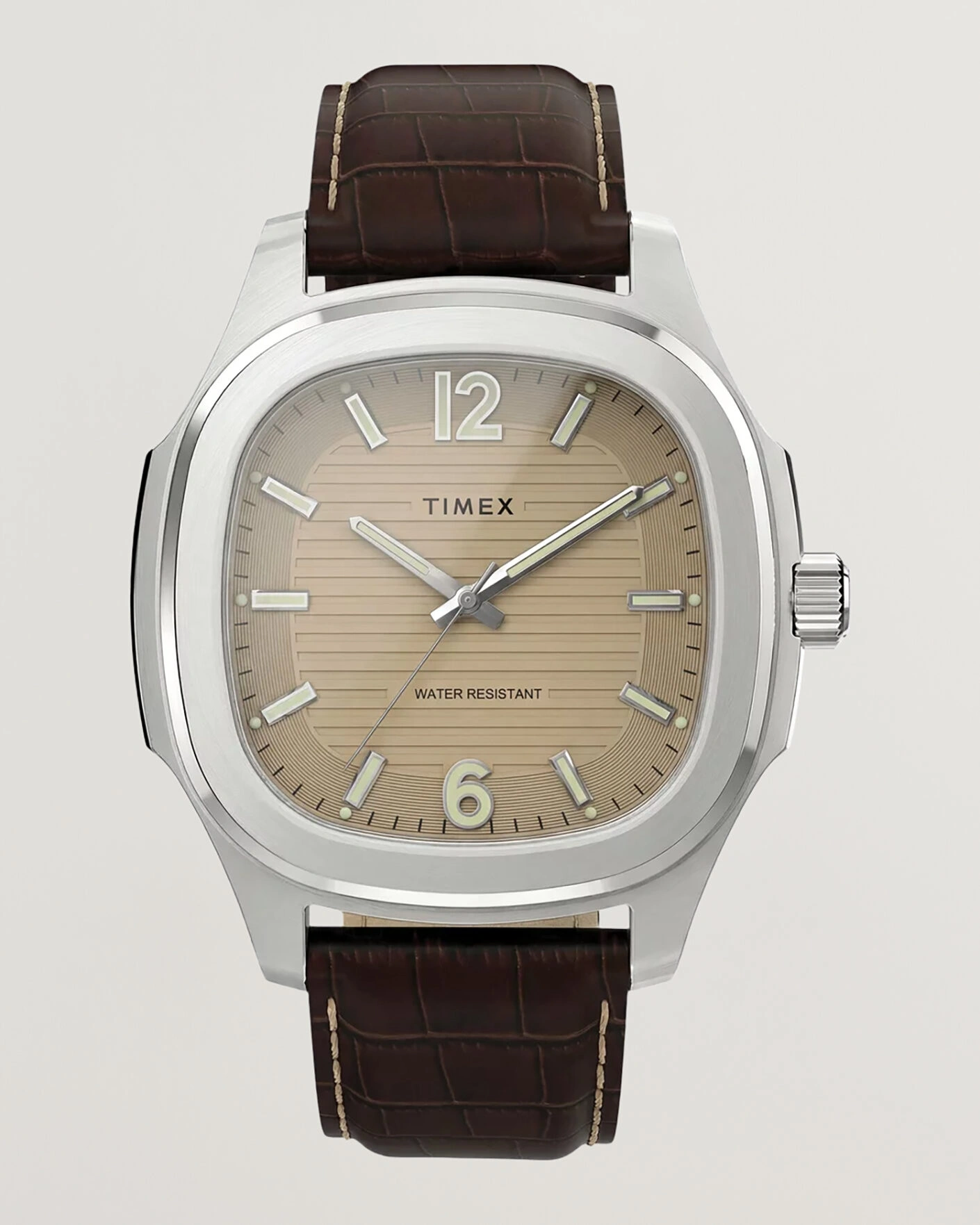 Herr | Timex Marquee Quartz Leather Strap 41mm Khaki Dial | Timex | Marquee Quartz Leather Strap 41mm Khaki Dial