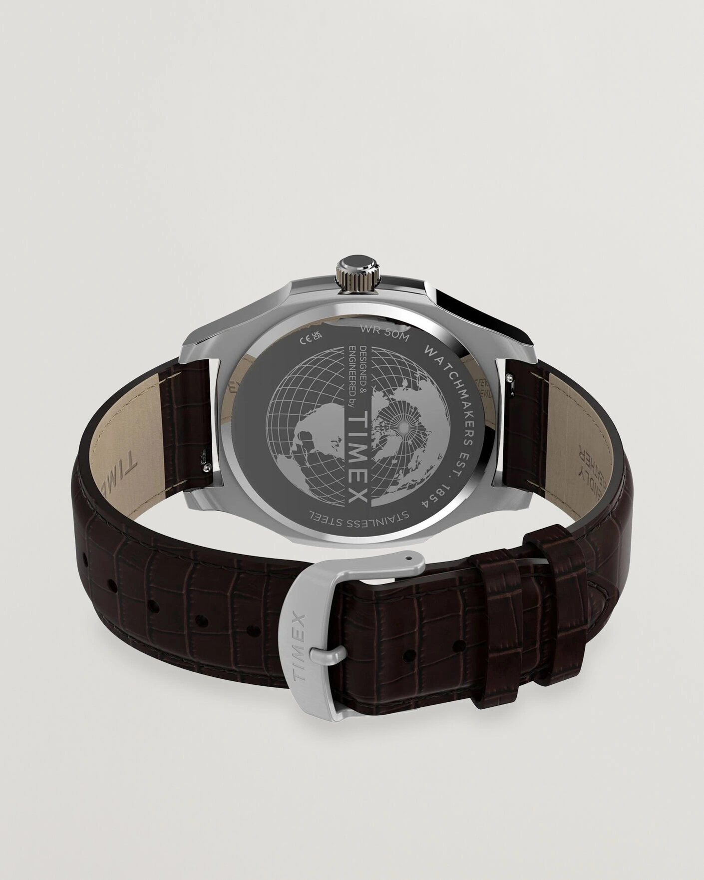 Herr | Timex Marquee Quartz Leather Strap 41mm Khaki Dial | Timex | Marquee Quartz Leather Strap 41mm Khaki Dial
