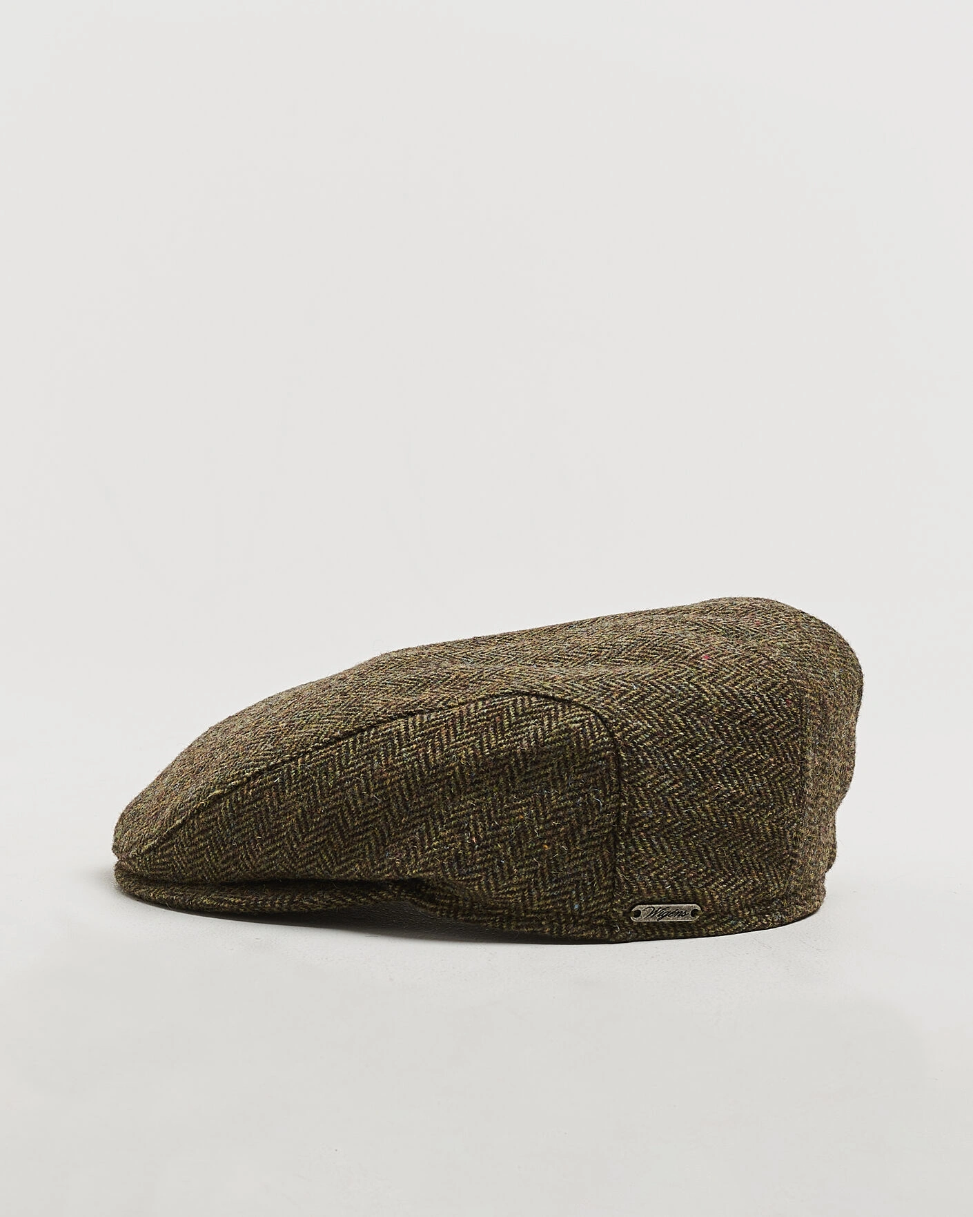Herr | Hattar & kepsar | Wigéns | Ivy Slim Herringbone Cap Olive