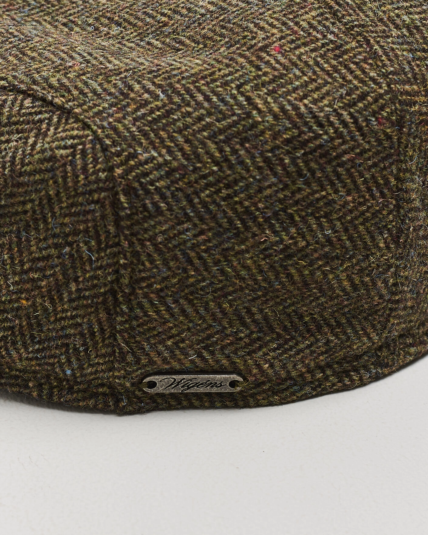 Herr | Hattar & kepsar | Wigéns | Ivy Slim Herringbone Cap Olive