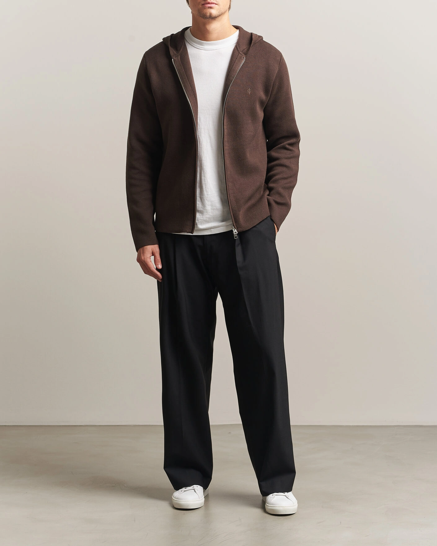 Herr | Tröjor | Samsøe Samsøe | Niklas Full Zip Hoodie Delicioso