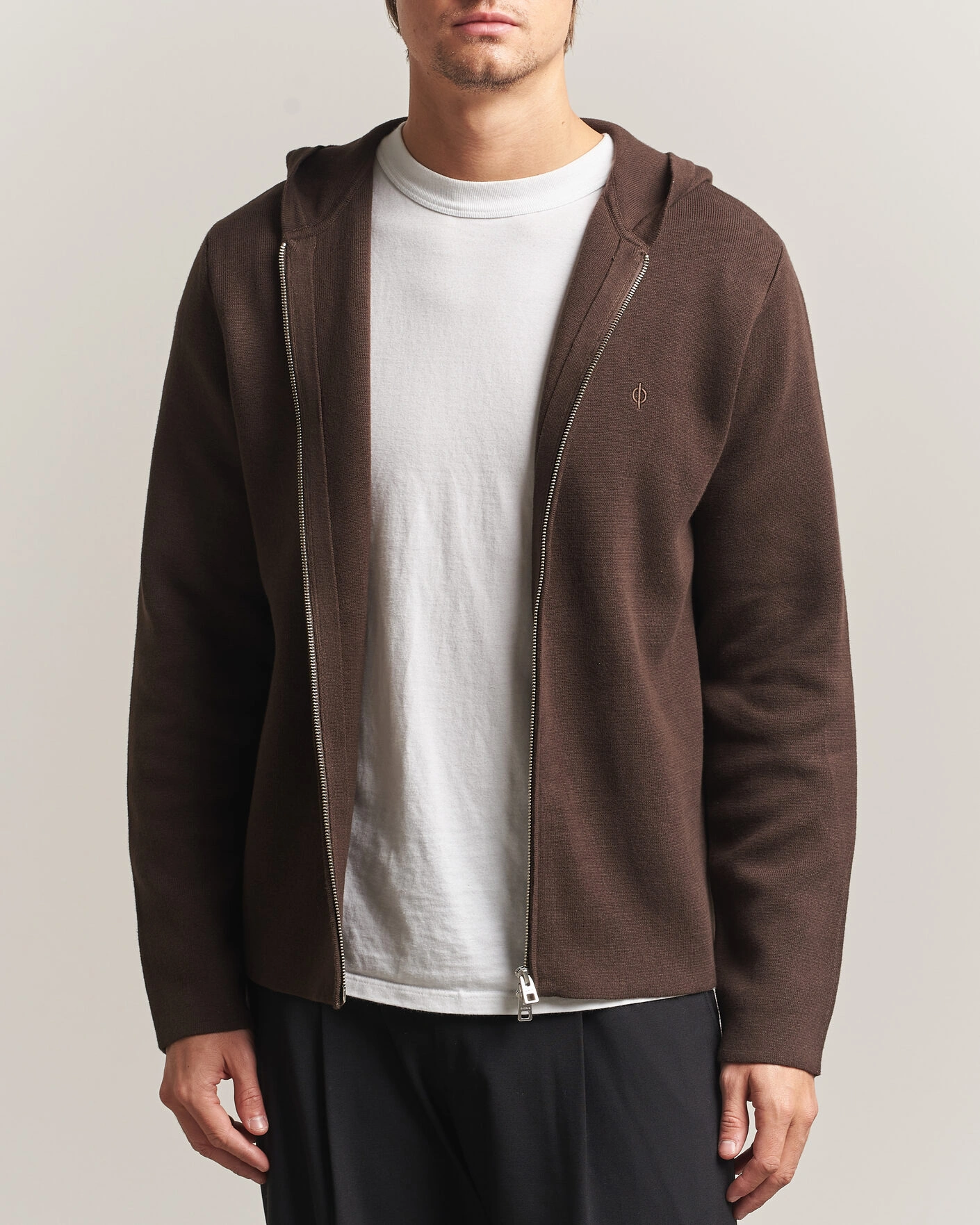 Herr | Tröjor | Samsøe Samsøe | Niklas Full Zip Hoodie Delicioso
