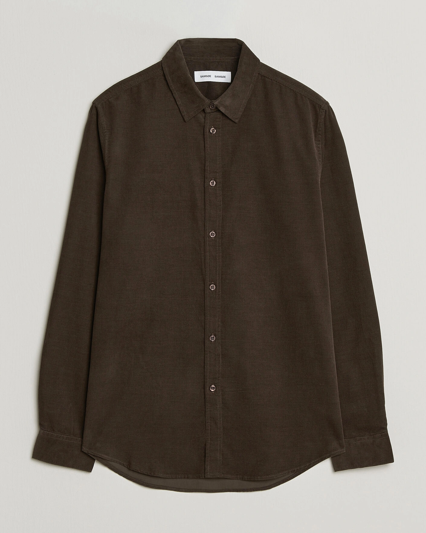 Herr | Skjortor | Samsøe Samsøe | Liam Baby Cord Checked Shirt Delicioso