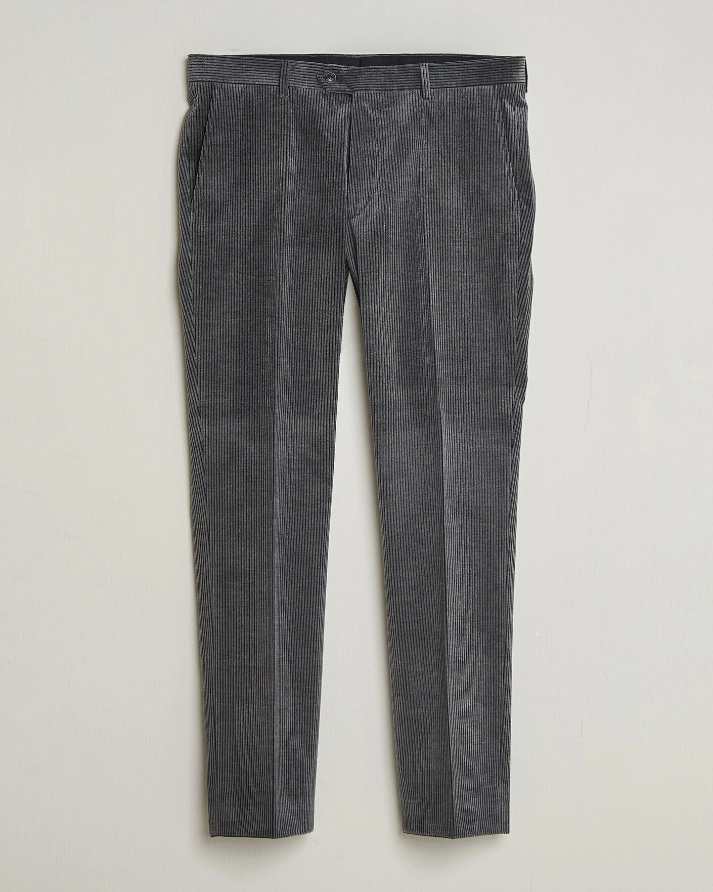 Herr | Byxor | Oscar Jacobson | Dandy Corduroy Trousers Grey