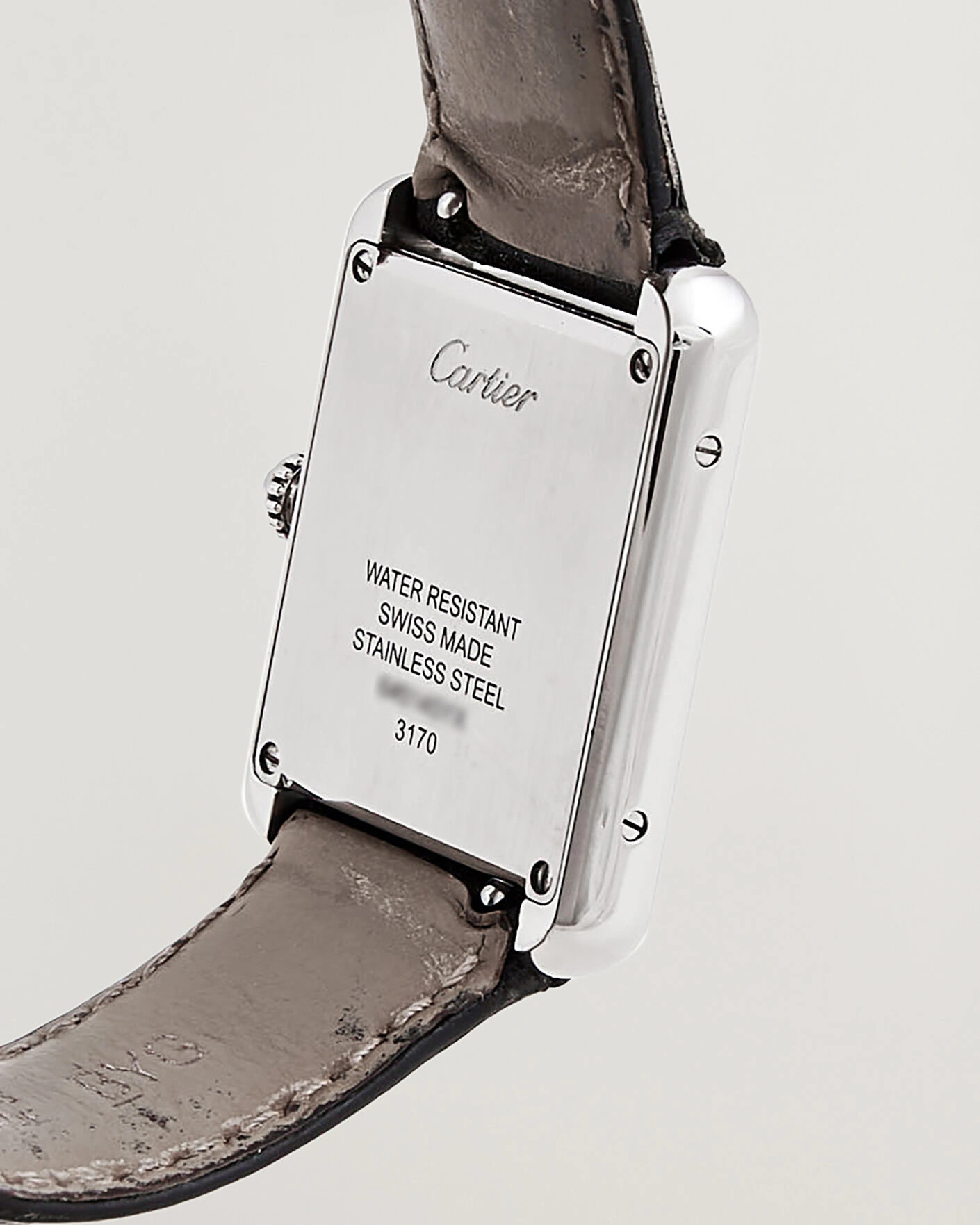 Herr | Pre-Owned & Vintage Watches | Cartier Pre-Owned | Tank Solo SM 