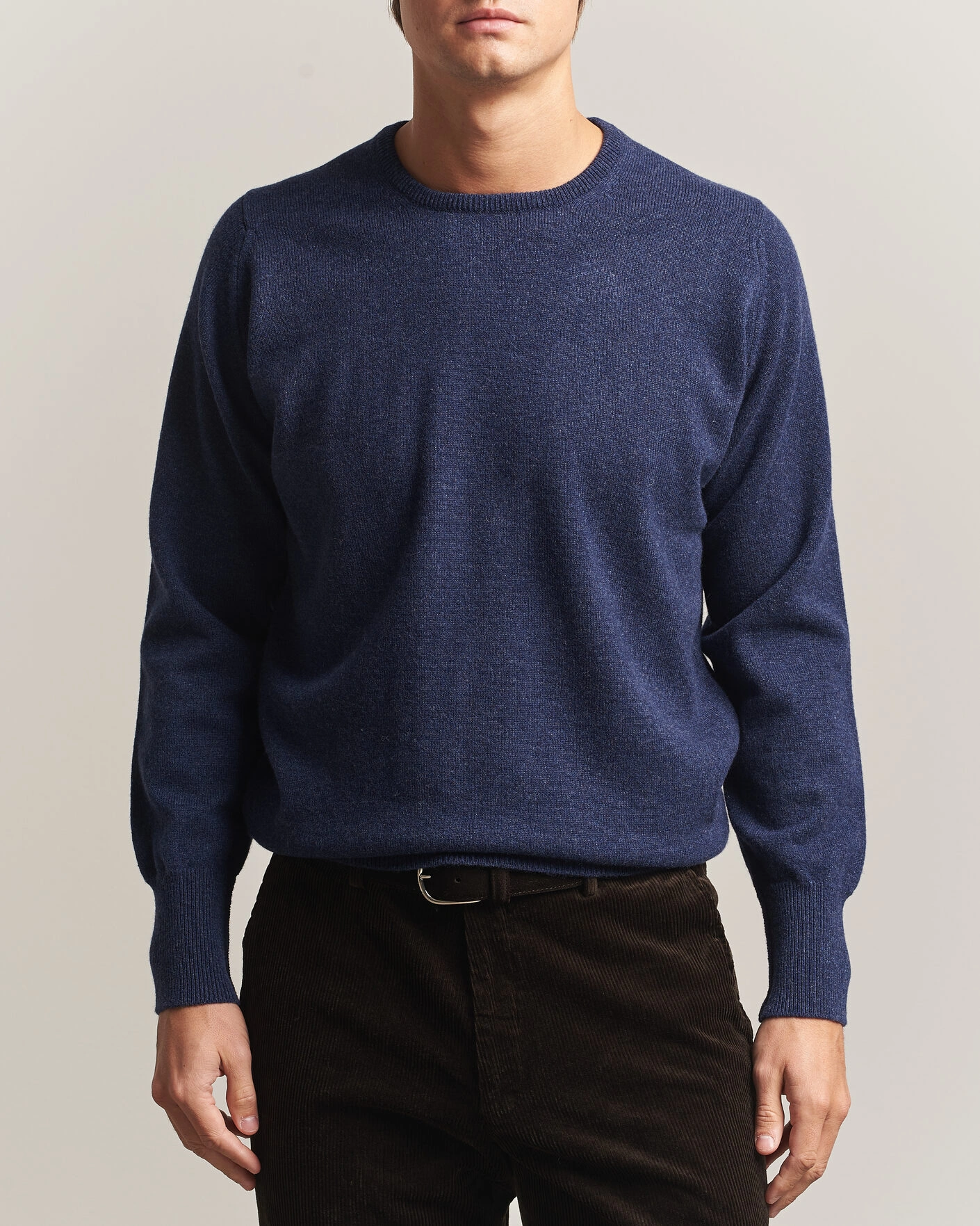 Herr | Tröjor | William Lockie | Rob Lambswool Crewneck Astra
