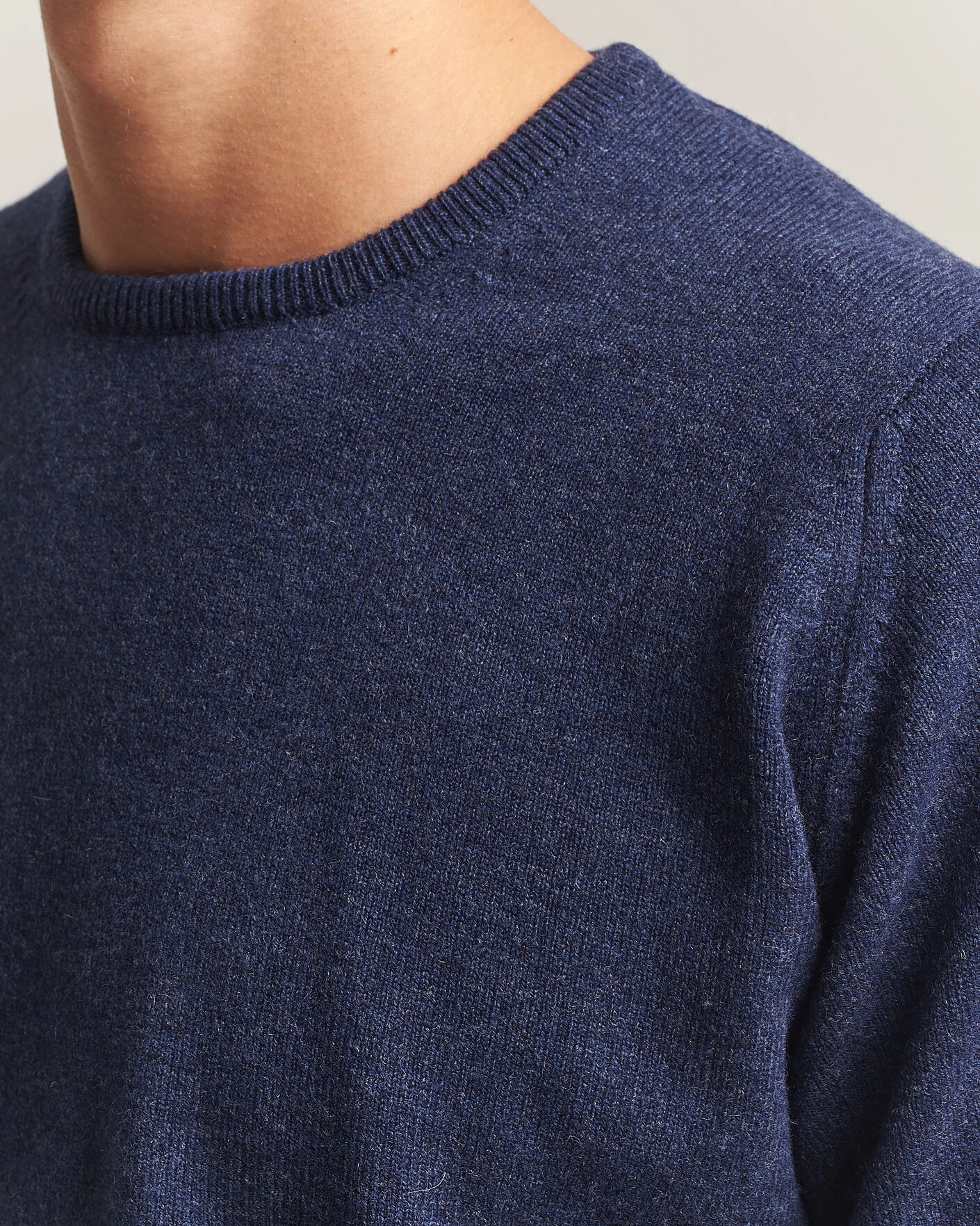 Herr | Tröjor | William Lockie | Rob Lambswool Crewneck Astra