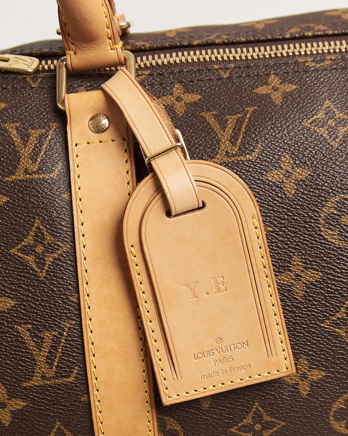 Herr | Pre-Owned & Vintage Bags | Louis Vuitton Pre-Owned | Keepall 50 Bandoulière Monogram