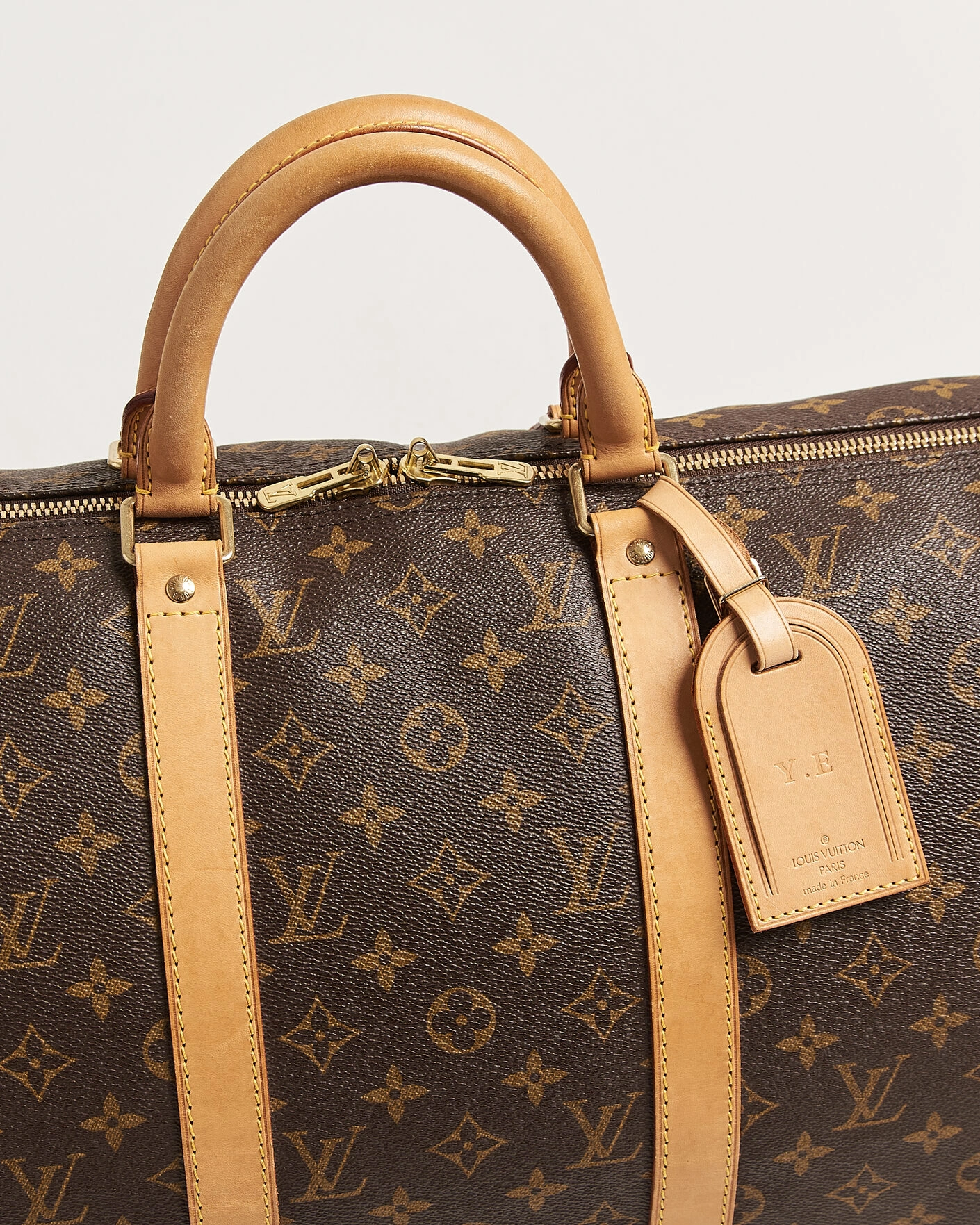 Herr | Pre-Owned & Vintage Bags | Louis Vuitton Pre-Owned | Keepall 50 Bandoulière Monogram
