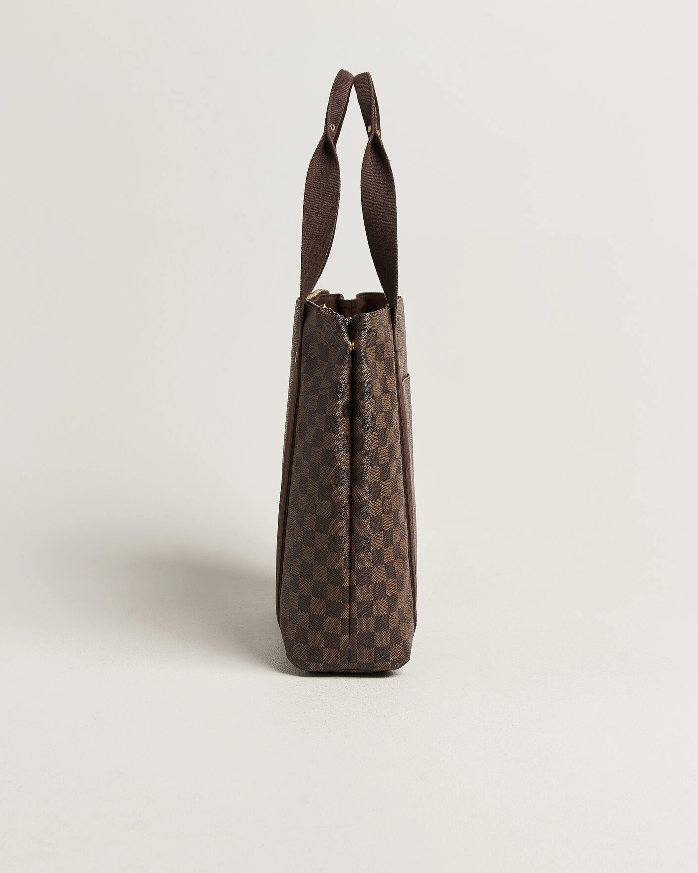 Herr | Pre-Owned & Vintage Bags | Louis Vuitton Pre-Owned | Cabas Bobur Tote Bag Damier Ebene