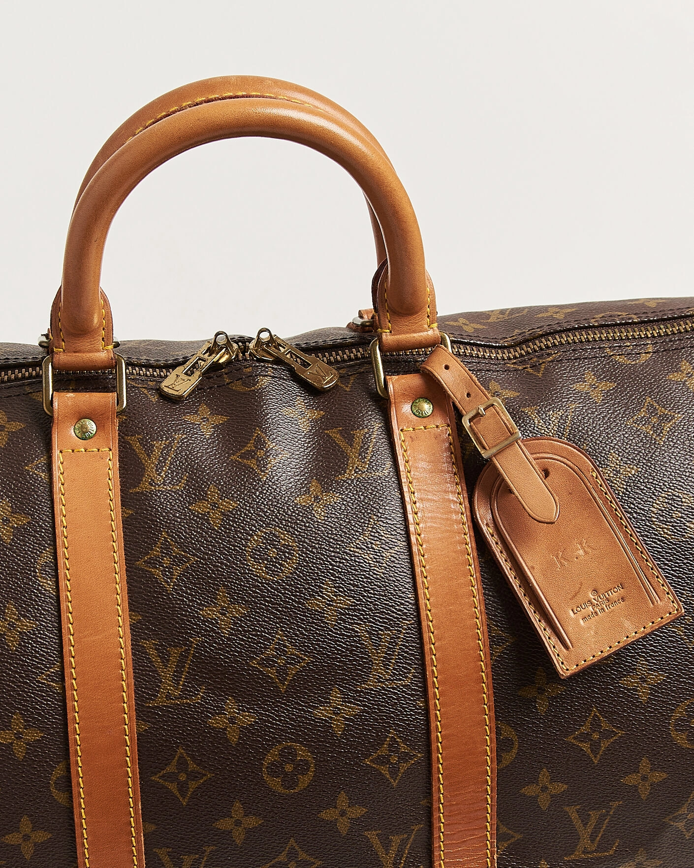 Herr | Pre-Owned & Vintage Bags | Louis Vuitton Pre-Owned | Keepall 50 Bandoulière Monogram