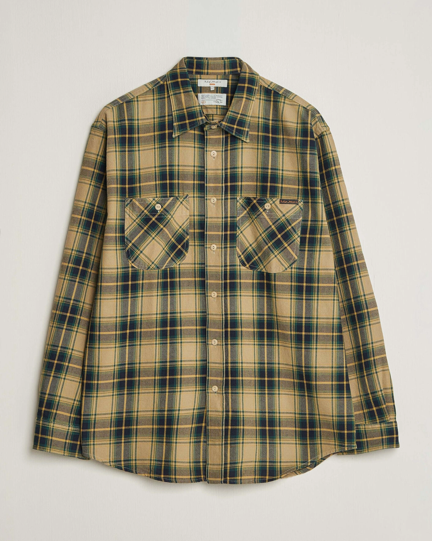 Herr | Skjortor | Nudie Jeans | Julian Checked Worker Shirt Multi