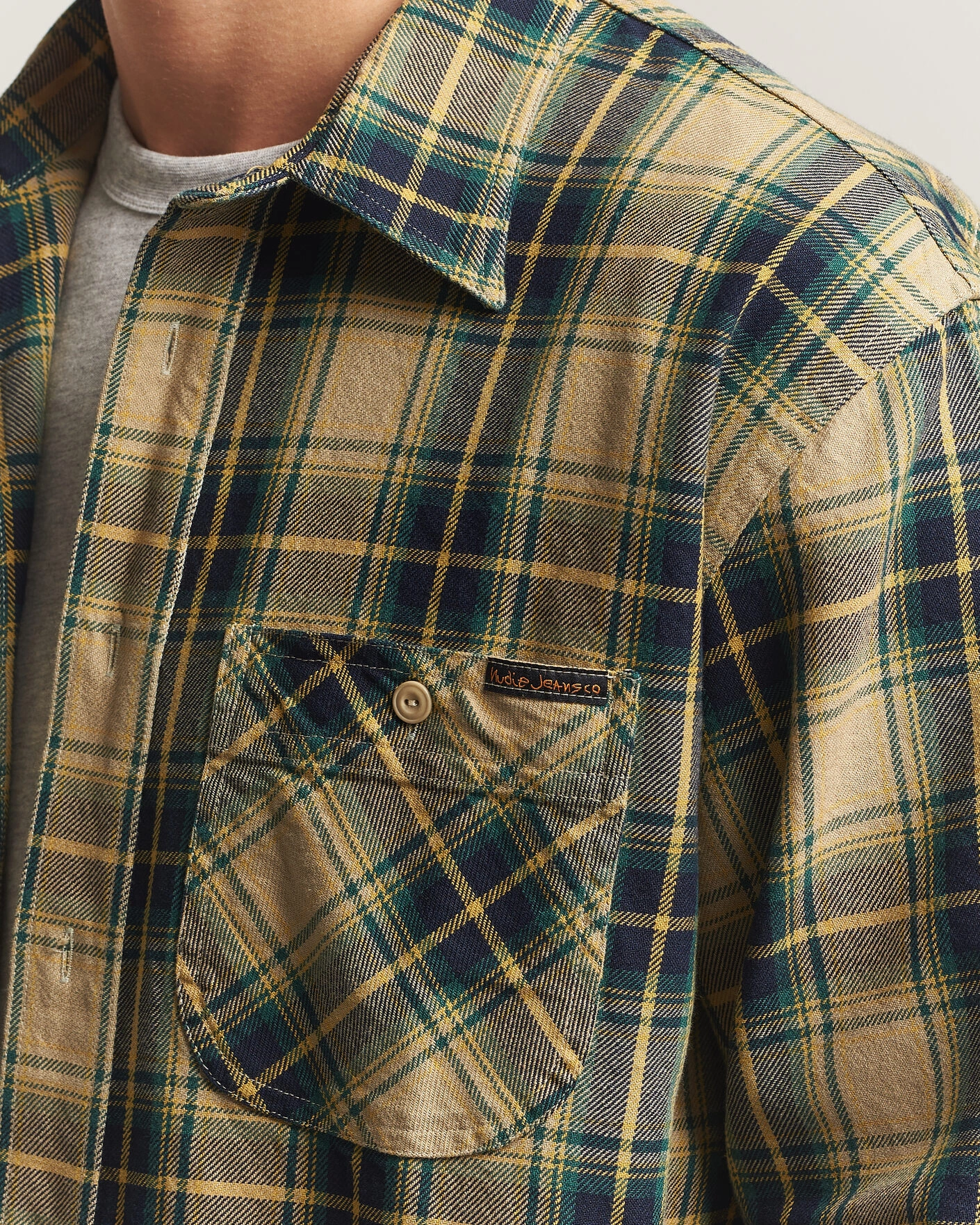 Herr | Skjortor | Nudie Jeans | Julian Checked Worker Shirt Multi