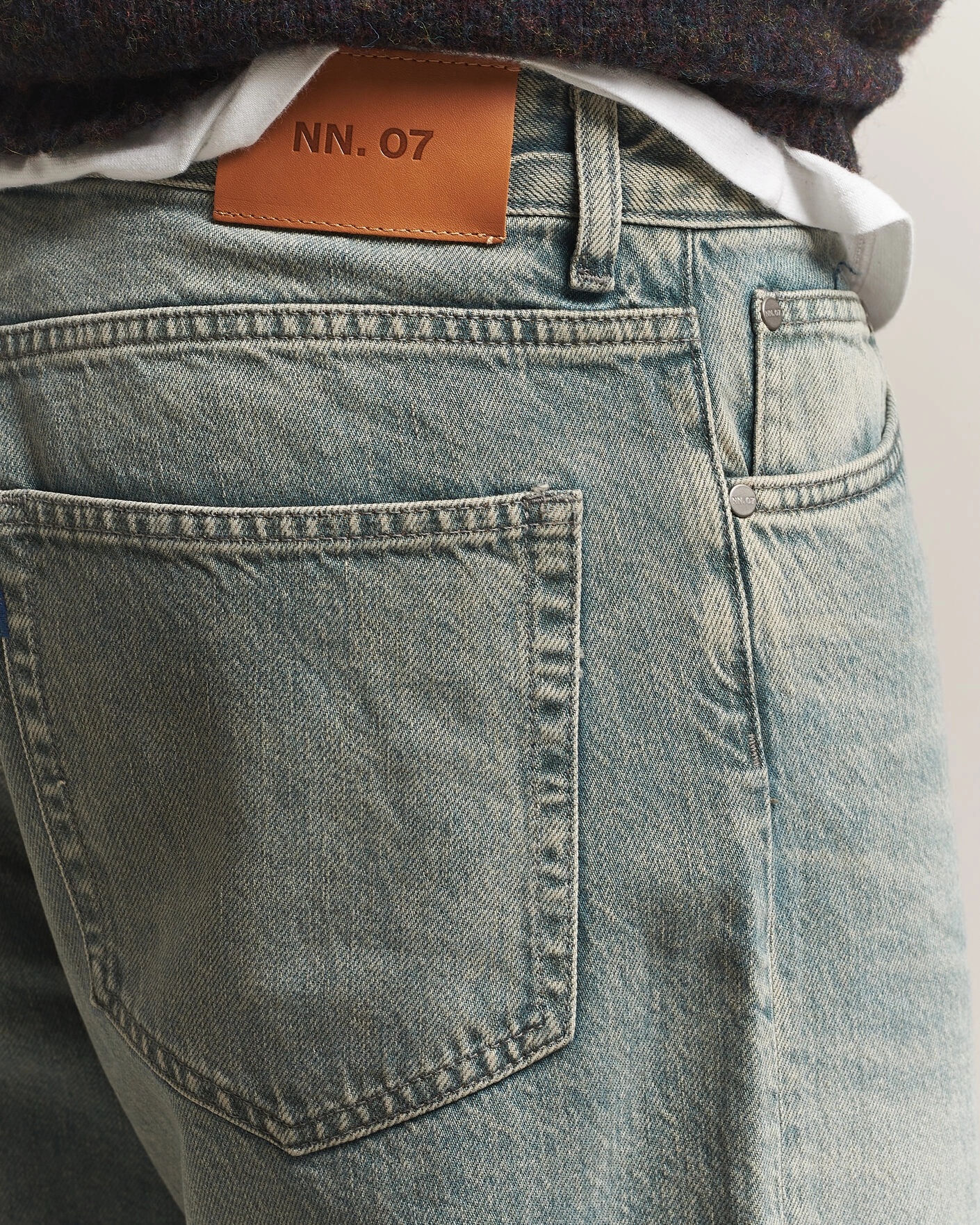 Herr | Byxor | NN07 | Ross Relaxed Fit Jeans Light Tinted
