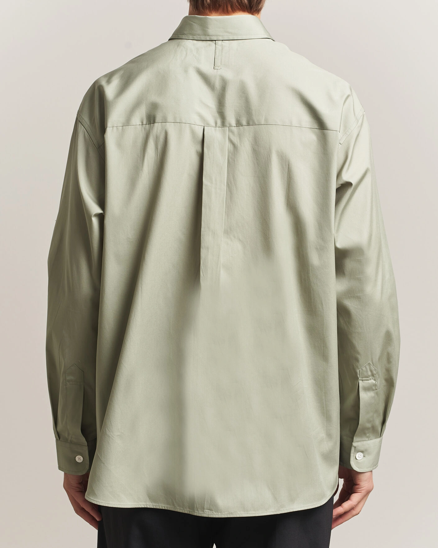 Herr | Skjortor | NN07 | Skyler Relaxed Fit Supima Cotton Shirt Pale Green