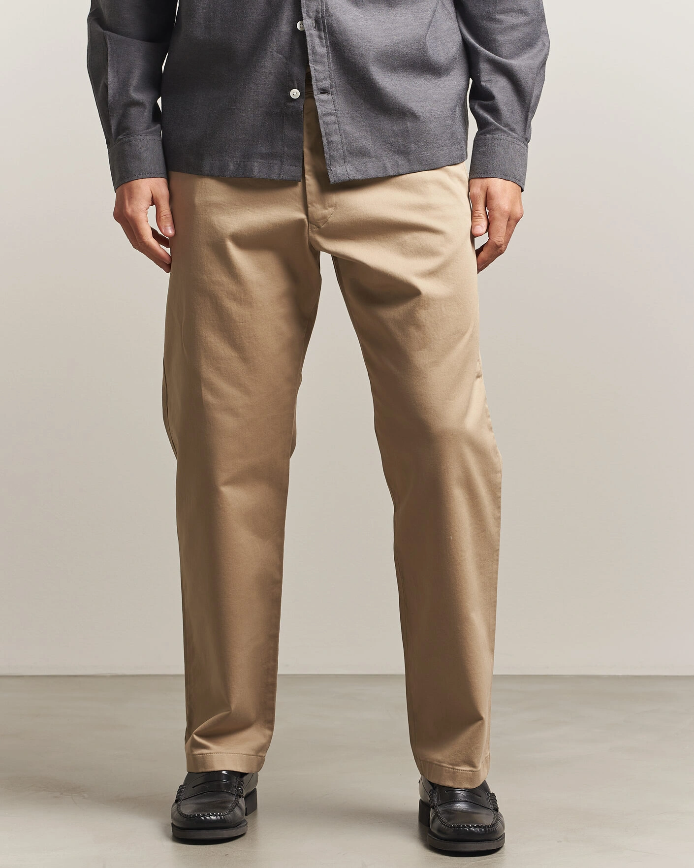 Herr | Byxor | NN07 | Aden Regular Fit Chinos Desert Khaki