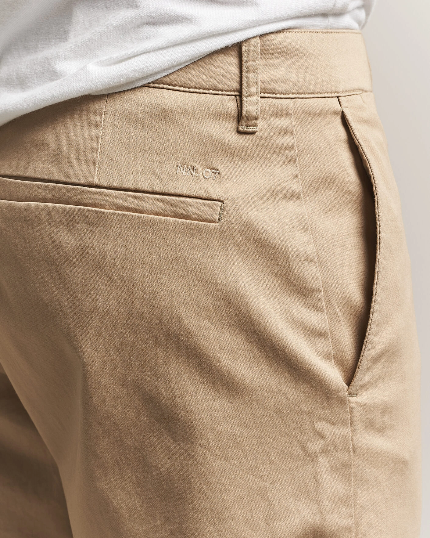 Herr | Byxor | NN07 | Aden Regular Fit Chinos Desert Khaki