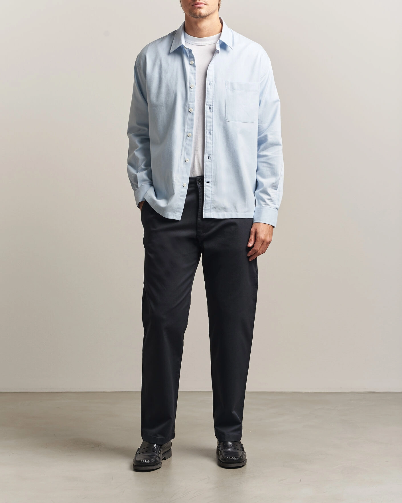 Herr | Byxor | NN07 | Aden Regular Fit Chinos Deep Navy
