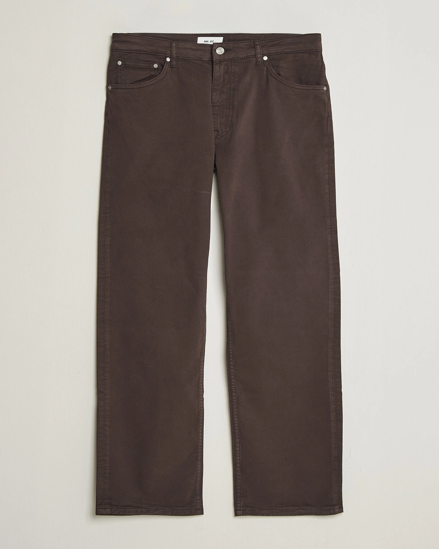 Herr | Byxor | NN07 | Otis Relaxed Fit 5-Pocket Pants Deep Truffle