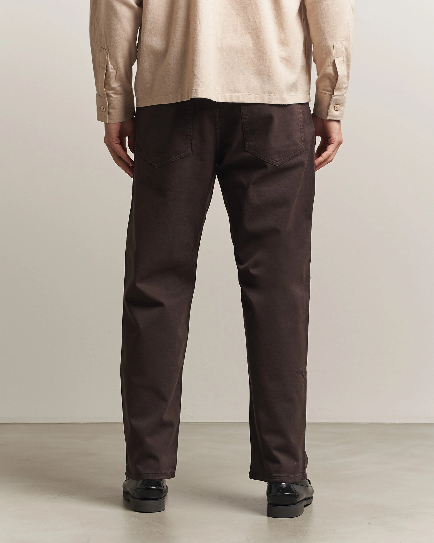 Herr | Byxor | NN07 | Otis Relaxed Fit 5-Pocket Pants Deep Truffle