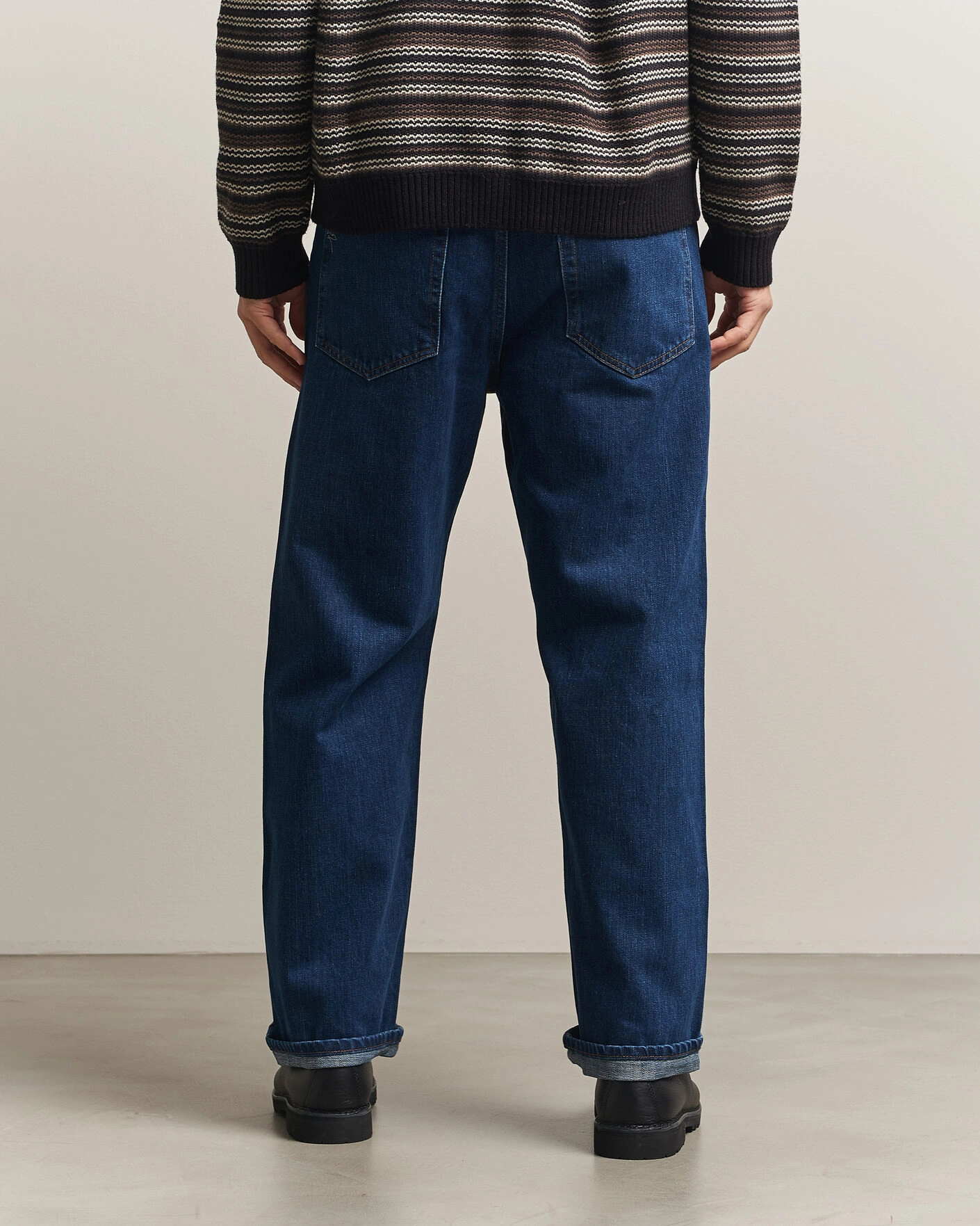 Herr | Byxor | NN07 | Otis Relaxed Fit Selvedge Jeans Medium Indigo