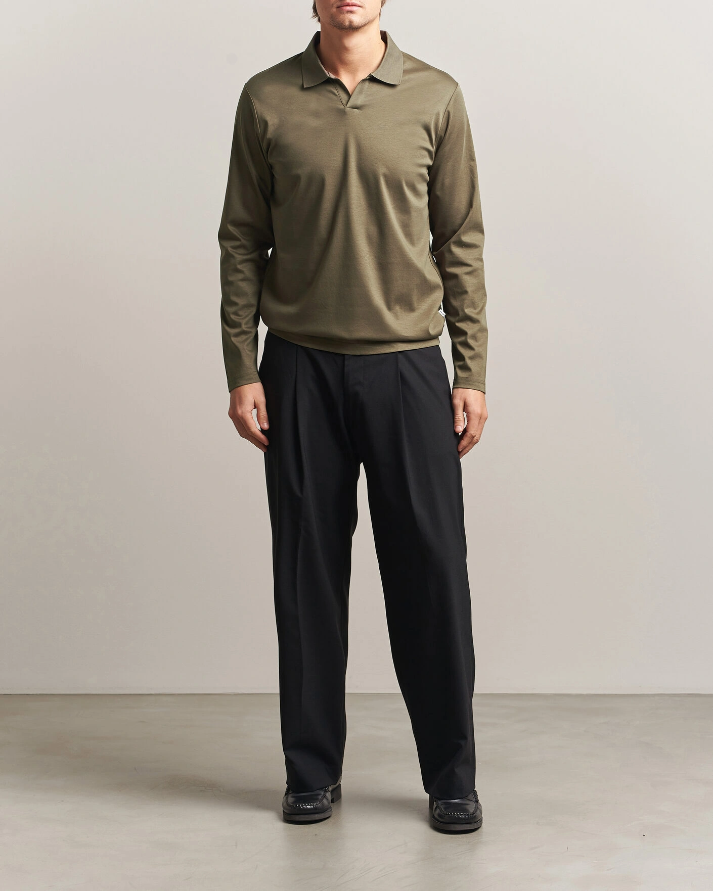 Herr | Pikéer | NN07 | Paul Long Sleeve Polo Mable Husk