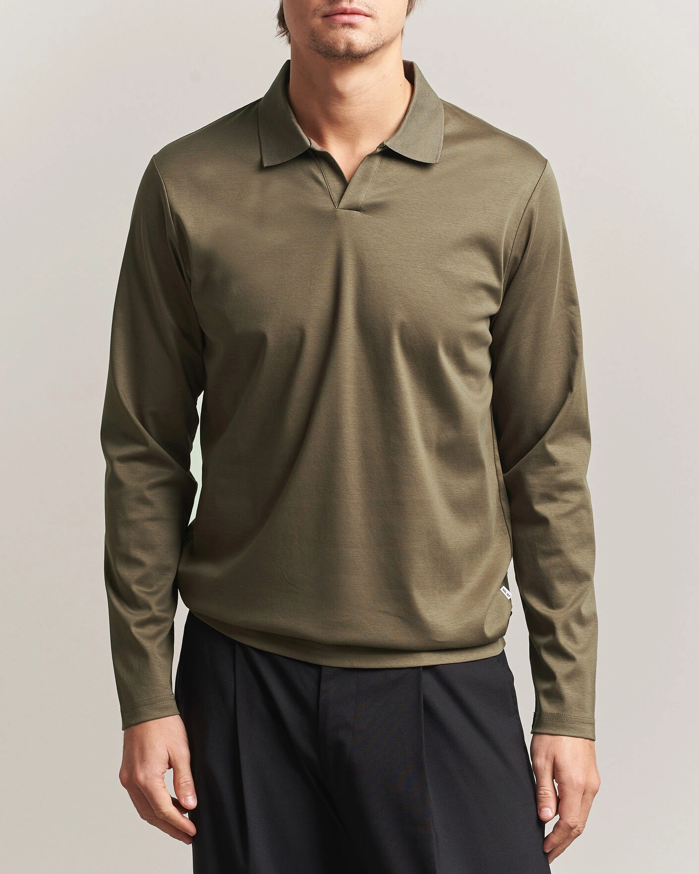Herr | Pikéer | NN07 | Paul Long Sleeve Polo Mable Husk