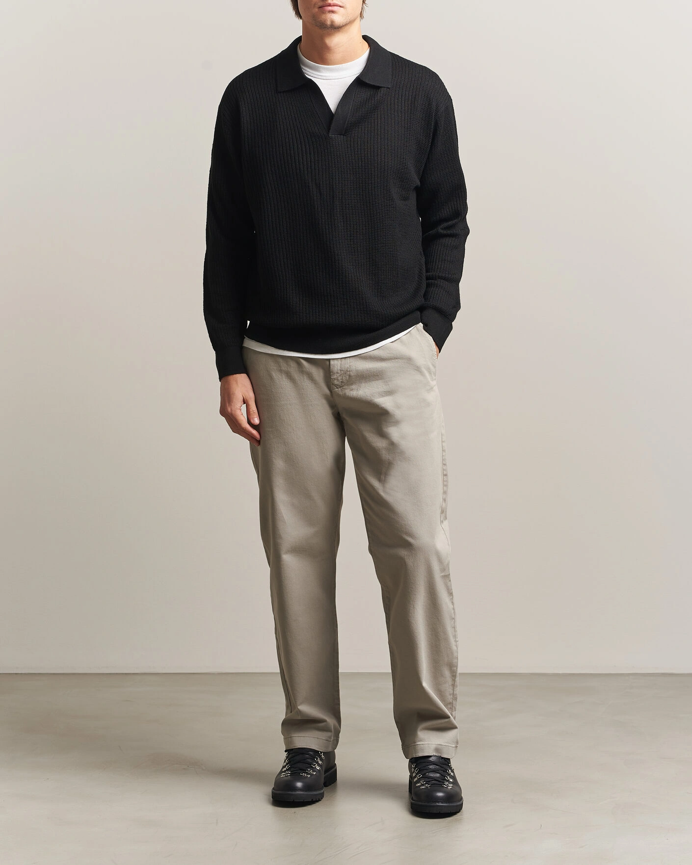 Herr | Byxor | NN07 | Aden Regular Fit Chinos Light Grey