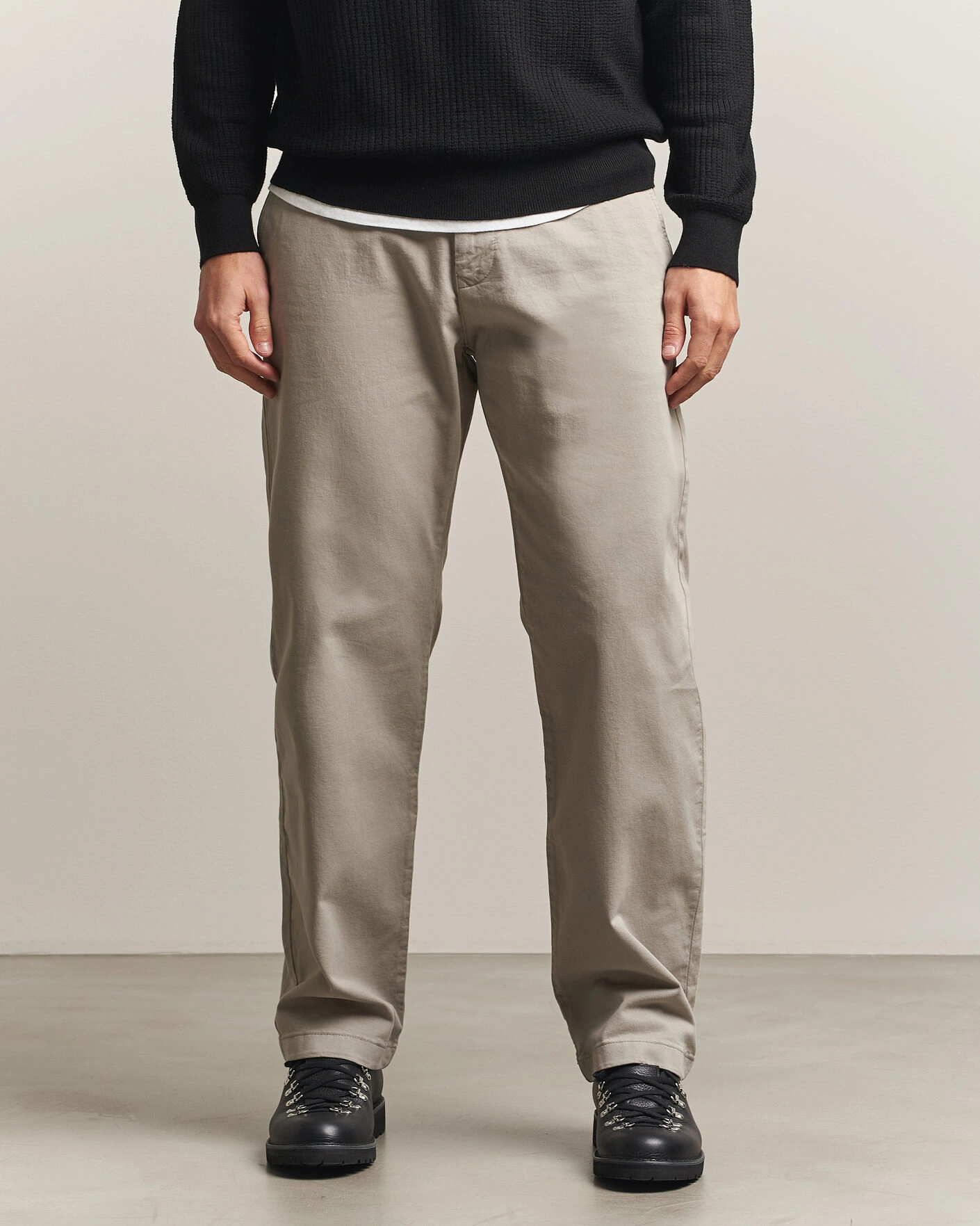 Herr | Byxor | NN07 | Aden Regular Fit Chinos Light Grey