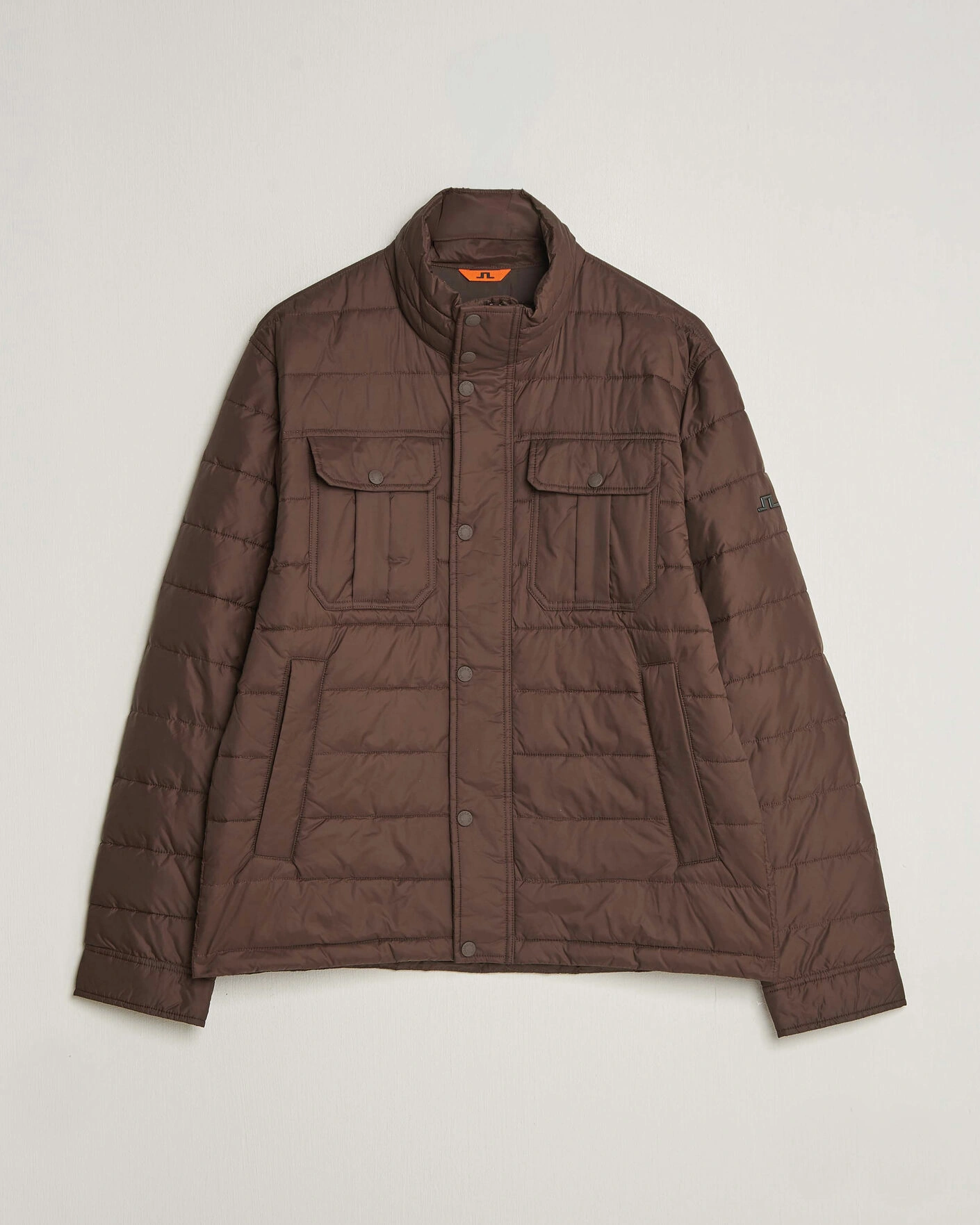 Herr | Jackor | J.Lindeberg | Bailey Light Padded Jacket Seal Brown