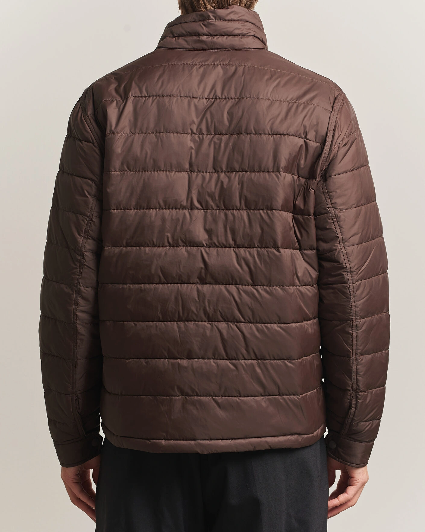 Herr | Jackor | J.Lindeberg | Bailey Light Padded Jacket Seal Brown