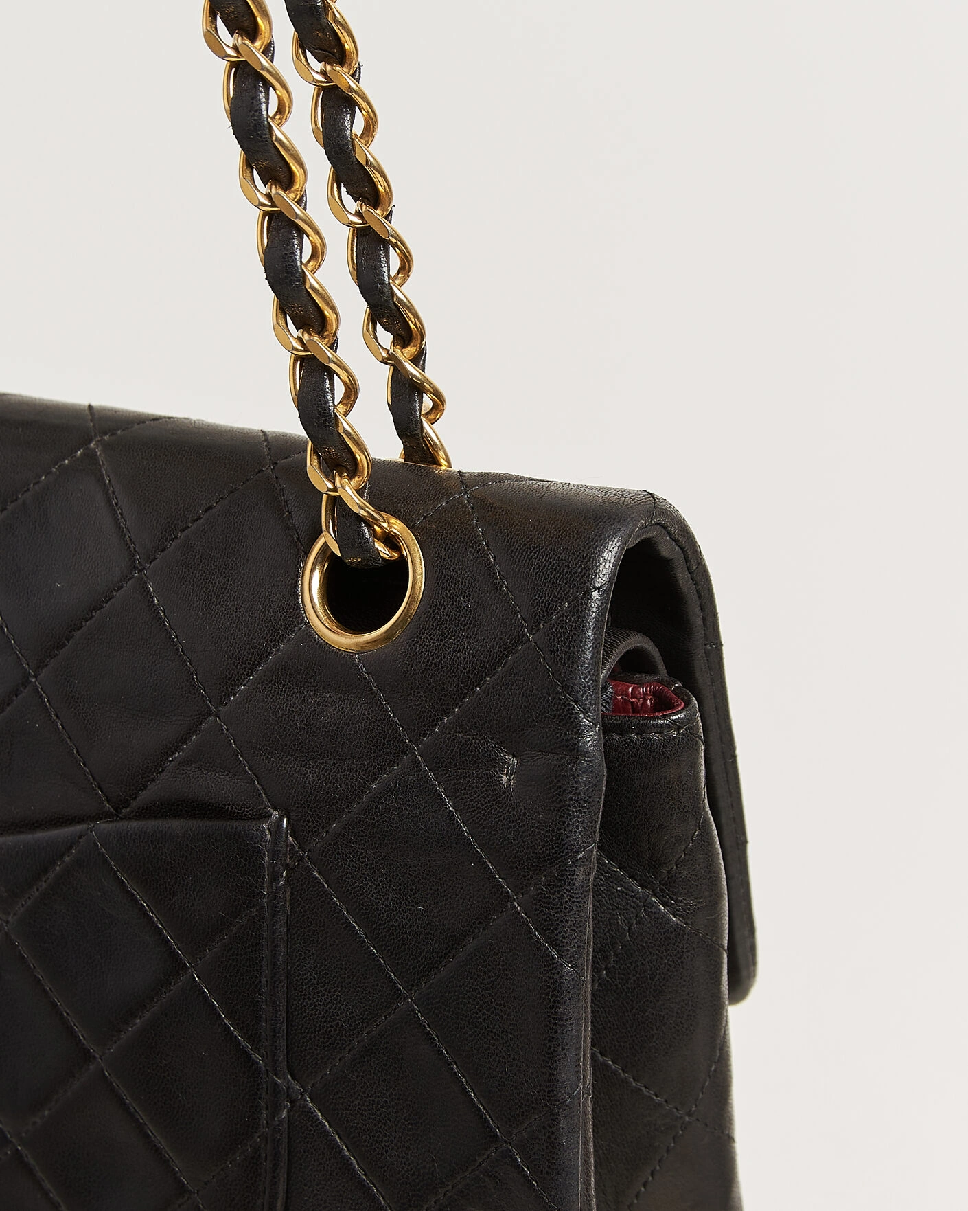 Herr | Pre-Owned & Vintage Bags | Louis Vuitton Pre-Owned | Chanel Pre-Owned Classic Medium Double Flap Bag Lambskin Black