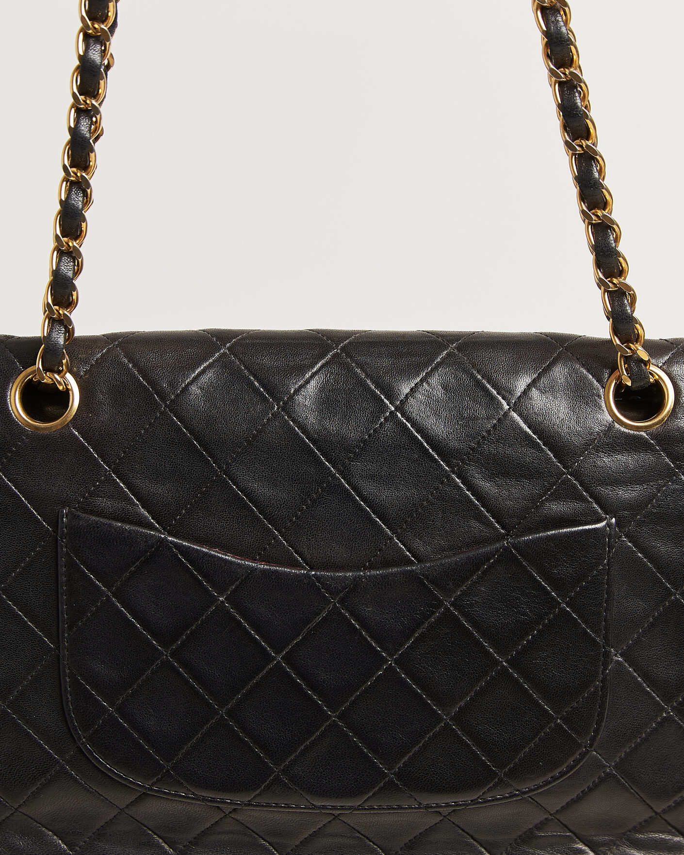 Herr | Pre-Owned & Vintage Bags | Louis Vuitton Pre-Owned | Chanel Pre-Owned Classic Medium Double Flap Bag Lambskin Black
