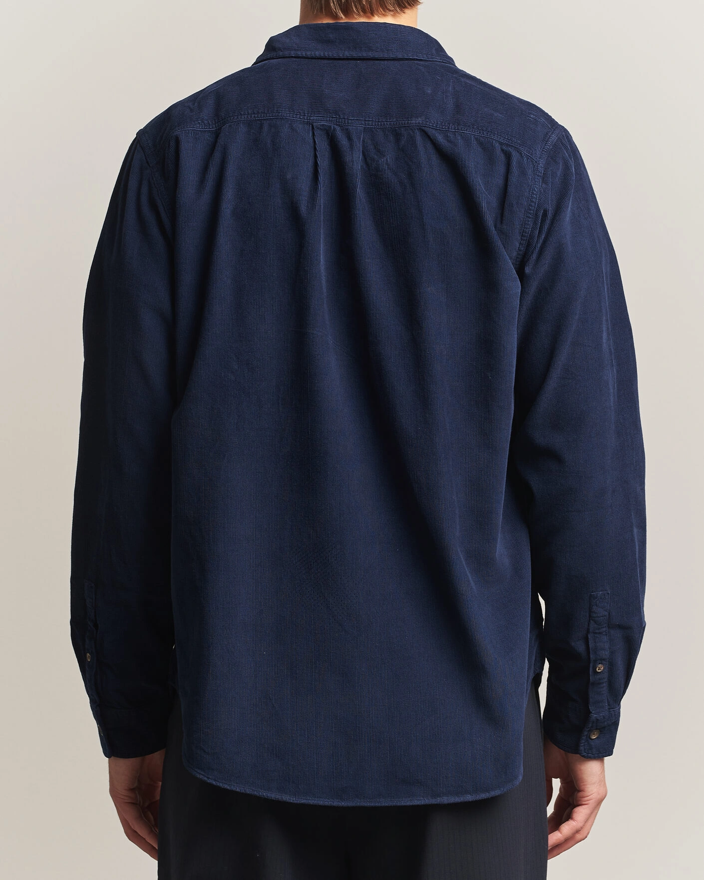 Herr | Skjortor | PS Paul Smith | Casual Fit Corduroy Shirt Navy