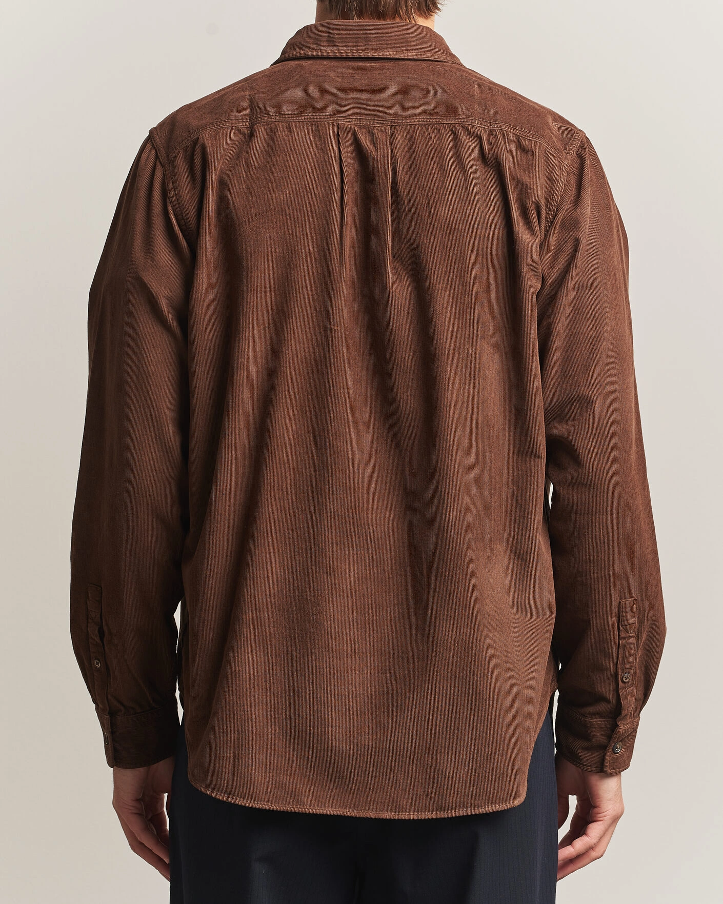 Herr | Skjortor | PS Paul Smith | Casual Fit Corduroy Shirt Brown