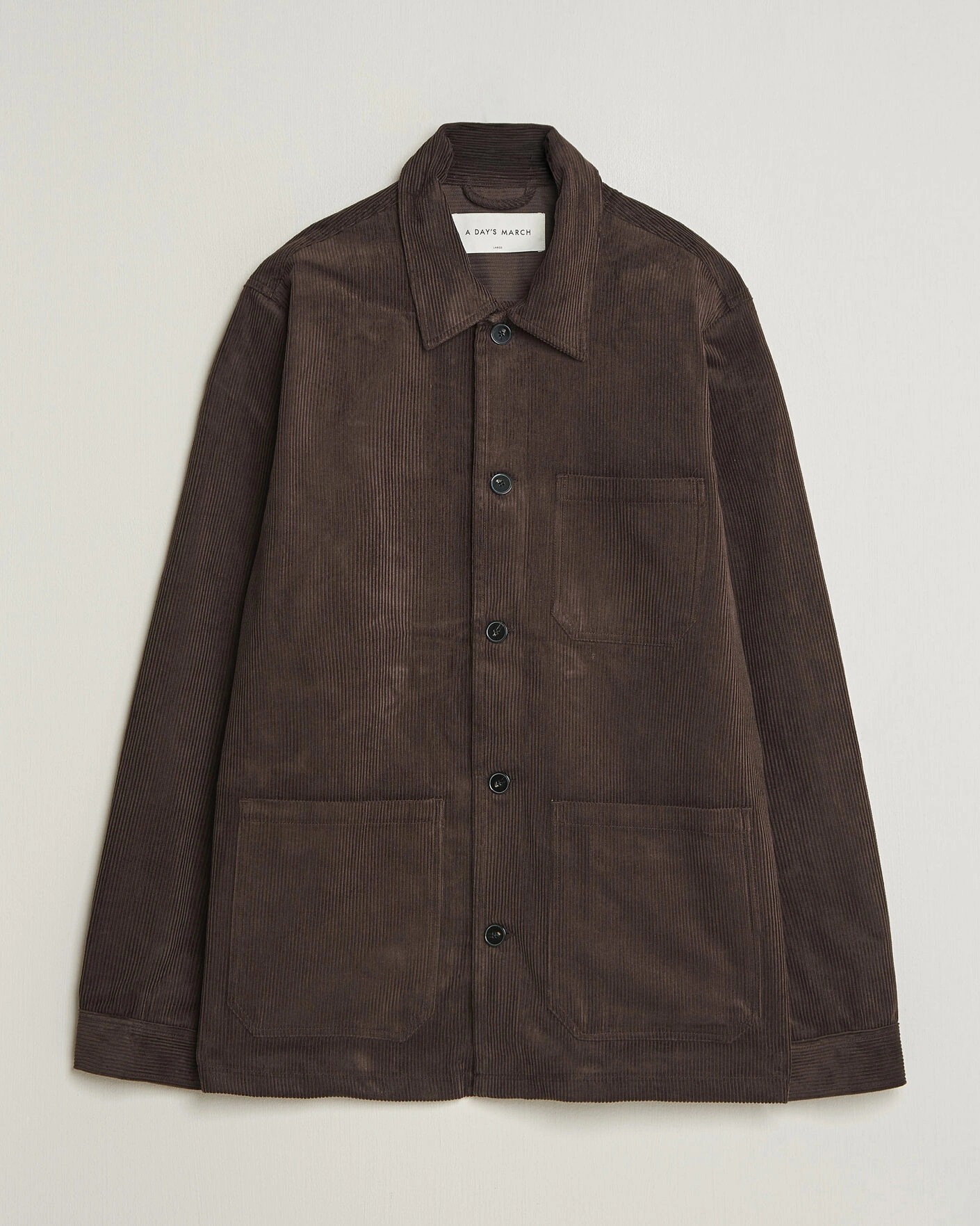 Herr | Skjortor | A Day's March | Original Corduroy Overshirt