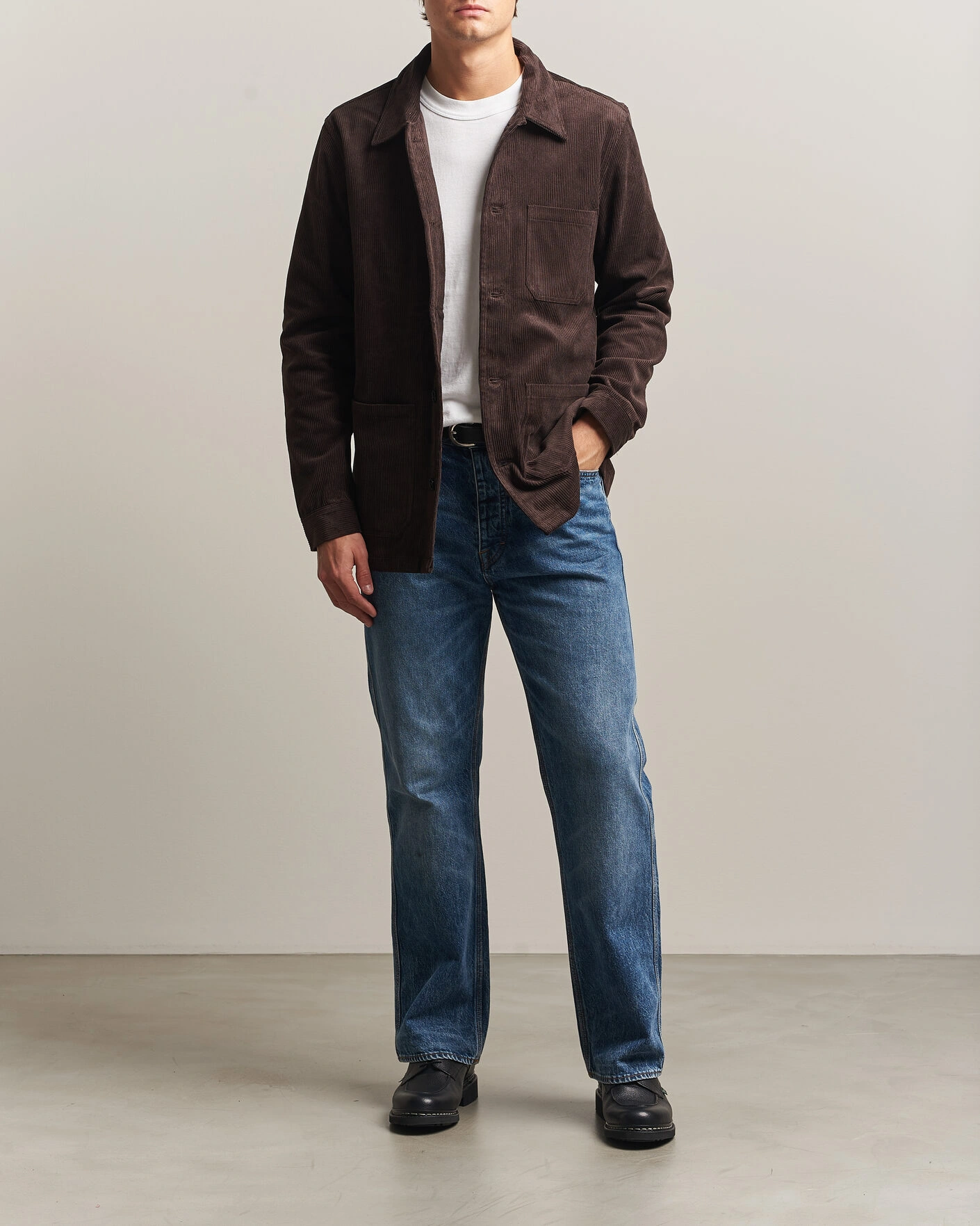 Herr | Skjortor | A Day's March | Original Corduroy Overshirt