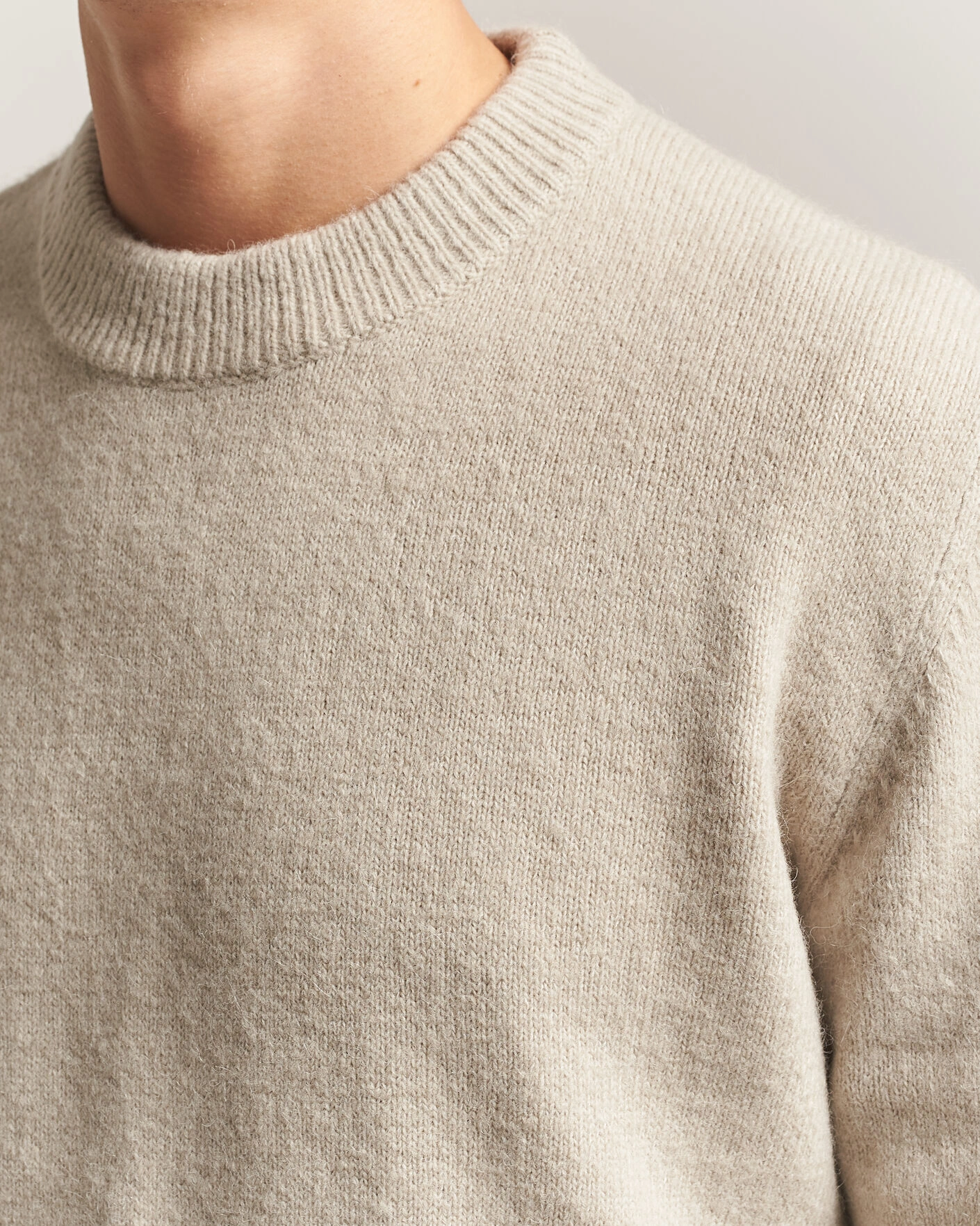 Herr | Tröjor | Sunflower | Moon Alpaca Sweater Pebble