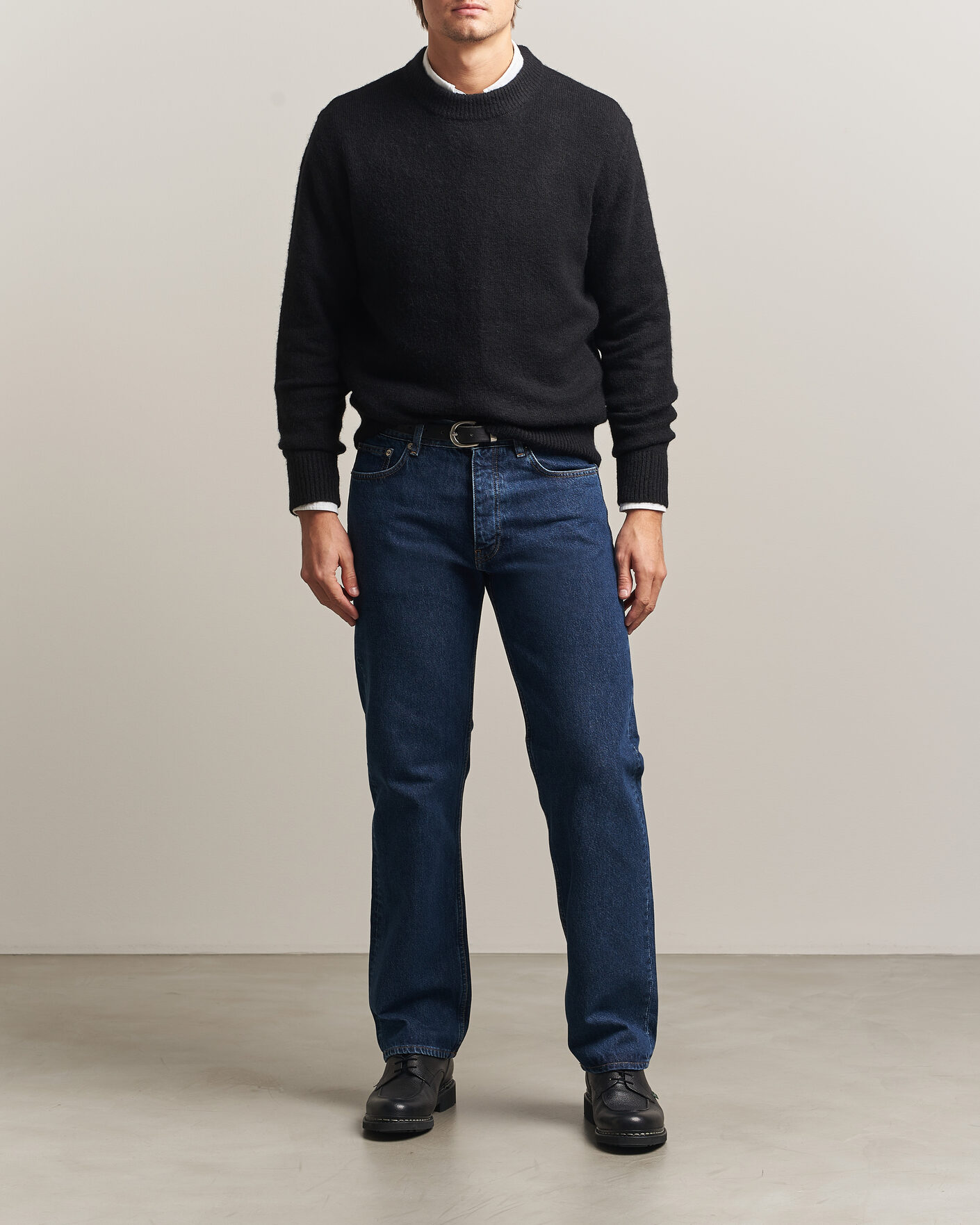 Herr | Tröjor | Sunflower | Moon Alpaca Sweater Black