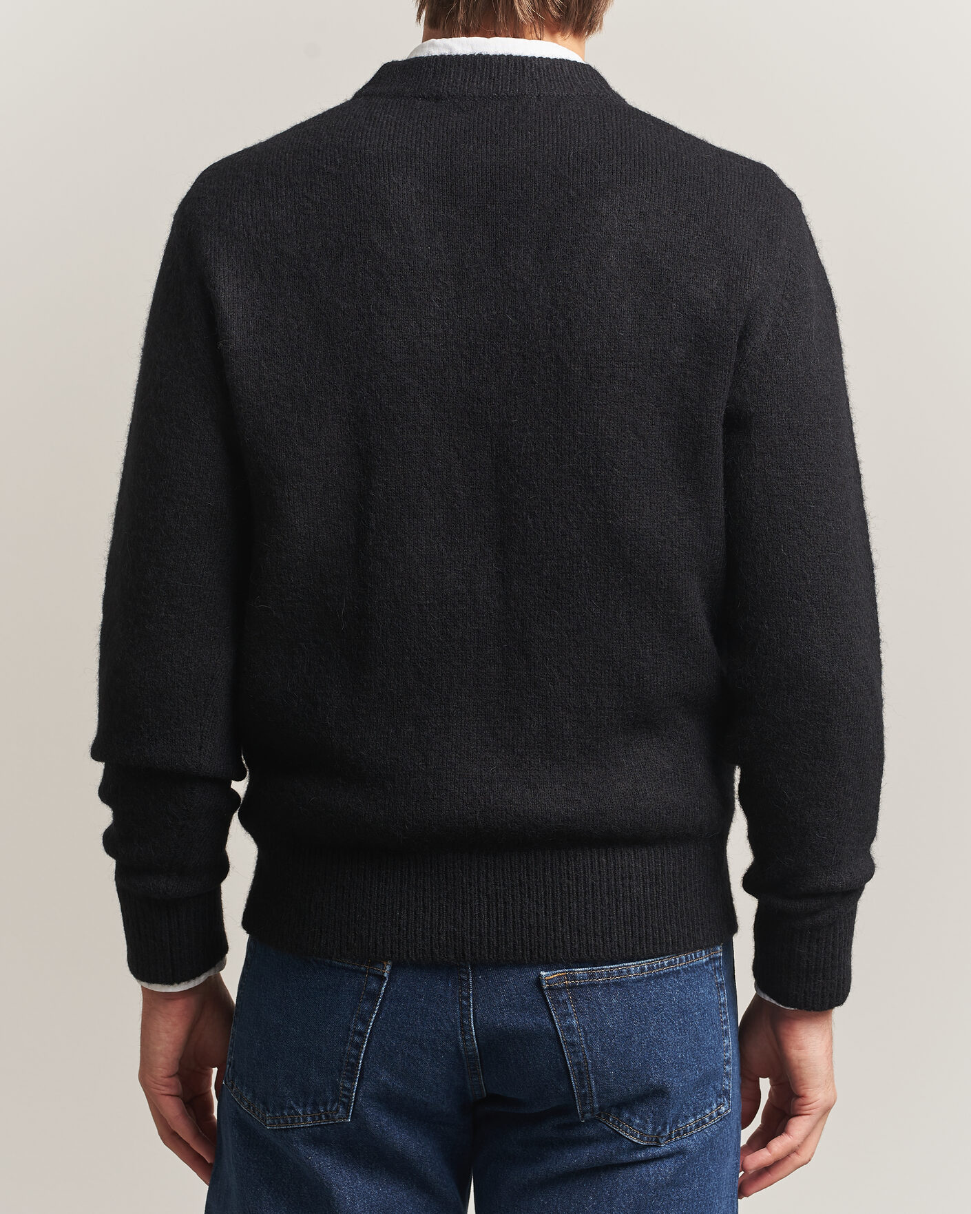 Herr | Tröjor | Sunflower | Moon Alpaca Sweater Black