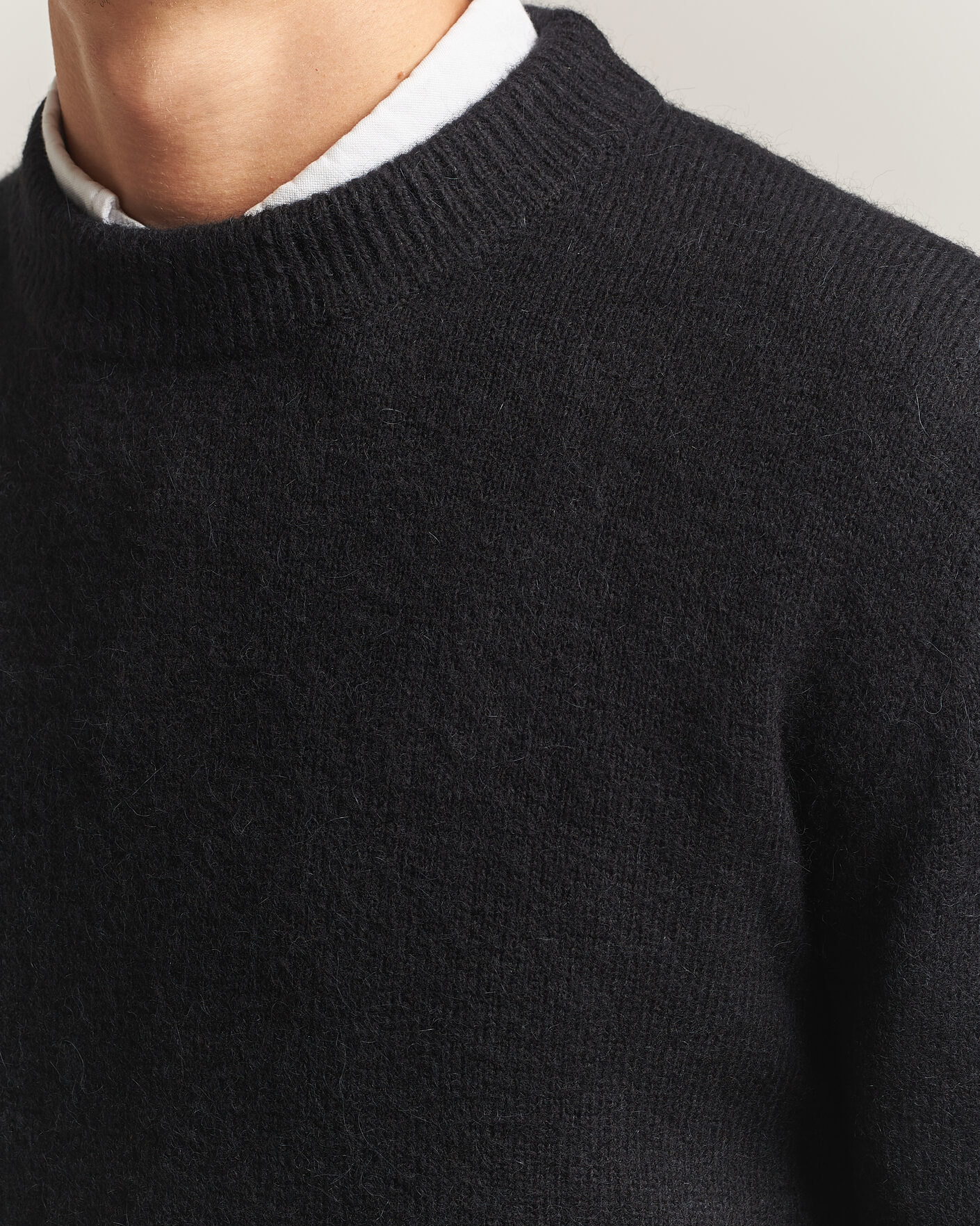 Herr | Tröjor | Sunflower | Moon Alpaca Sweater Black