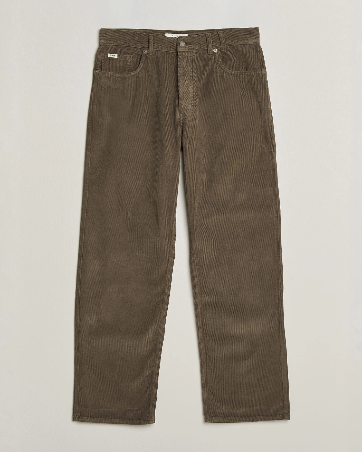 Herr | Byxor | Forét | Moor Relaxed Fit Corduroy Pants Faded Wood