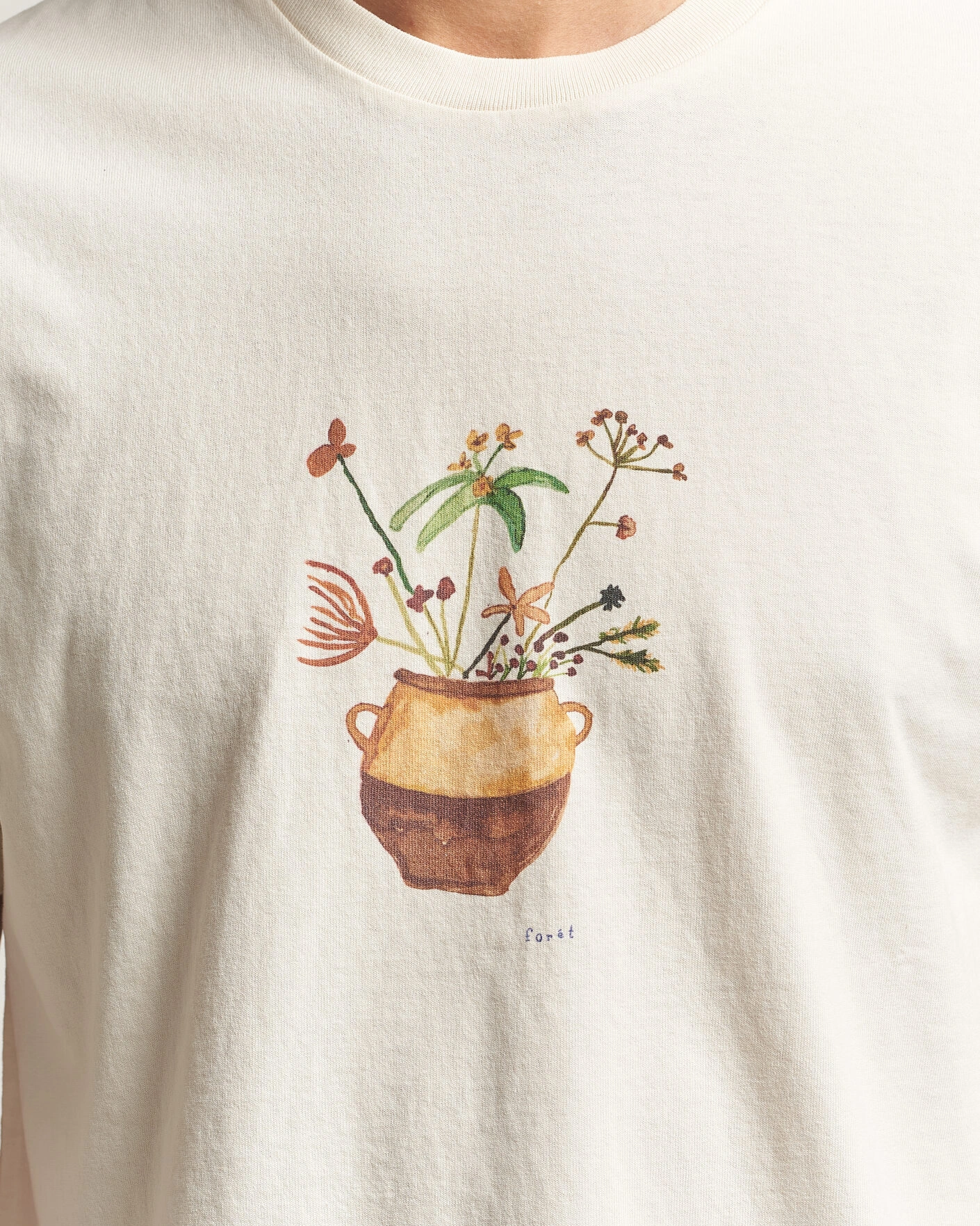 Herr | T-Shirts | Forét | Vase T-Shirt Cloud
