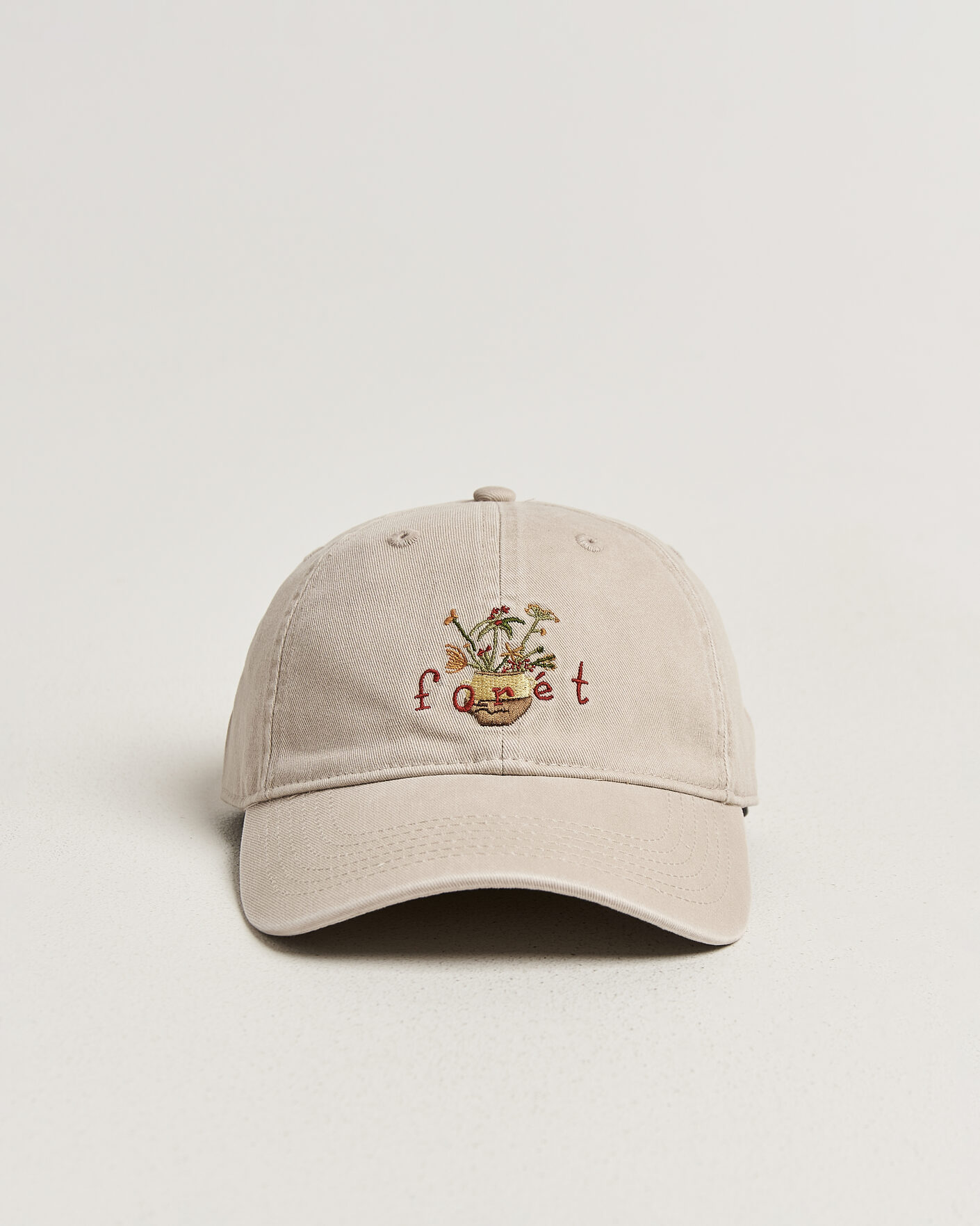 Herr | Hattar & kepsar | Forét | Vase Washed Cap Khaki