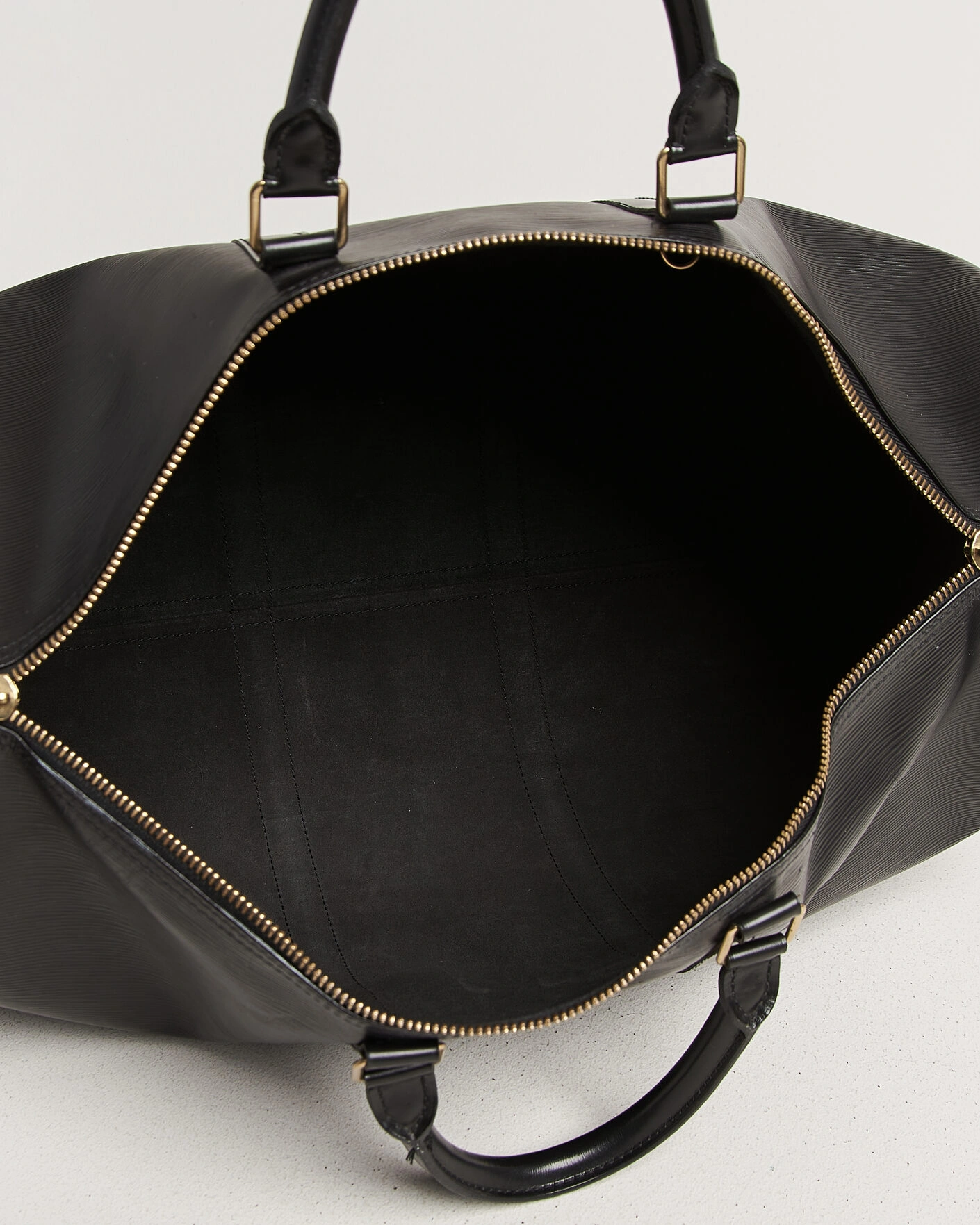 Herr | Pre-Owned & Vintage Bags | Louis Vuitton Pre-Owned | Keepall Epi Leather 50 Black