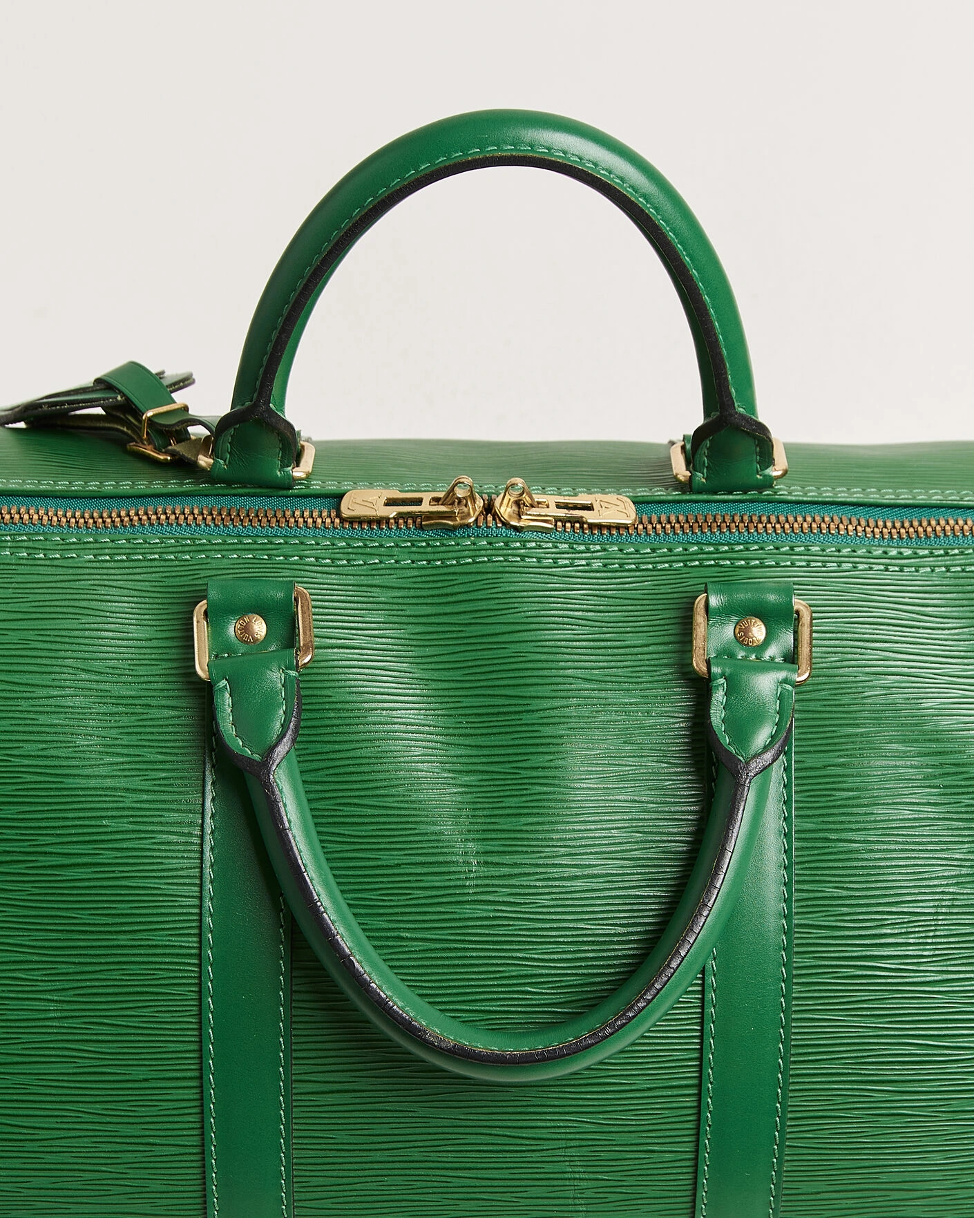 Herr | Pre-Owned & Vintage Bags | Louis Vuitton Pre-Owned | Keepall 55 Epi Leather Green