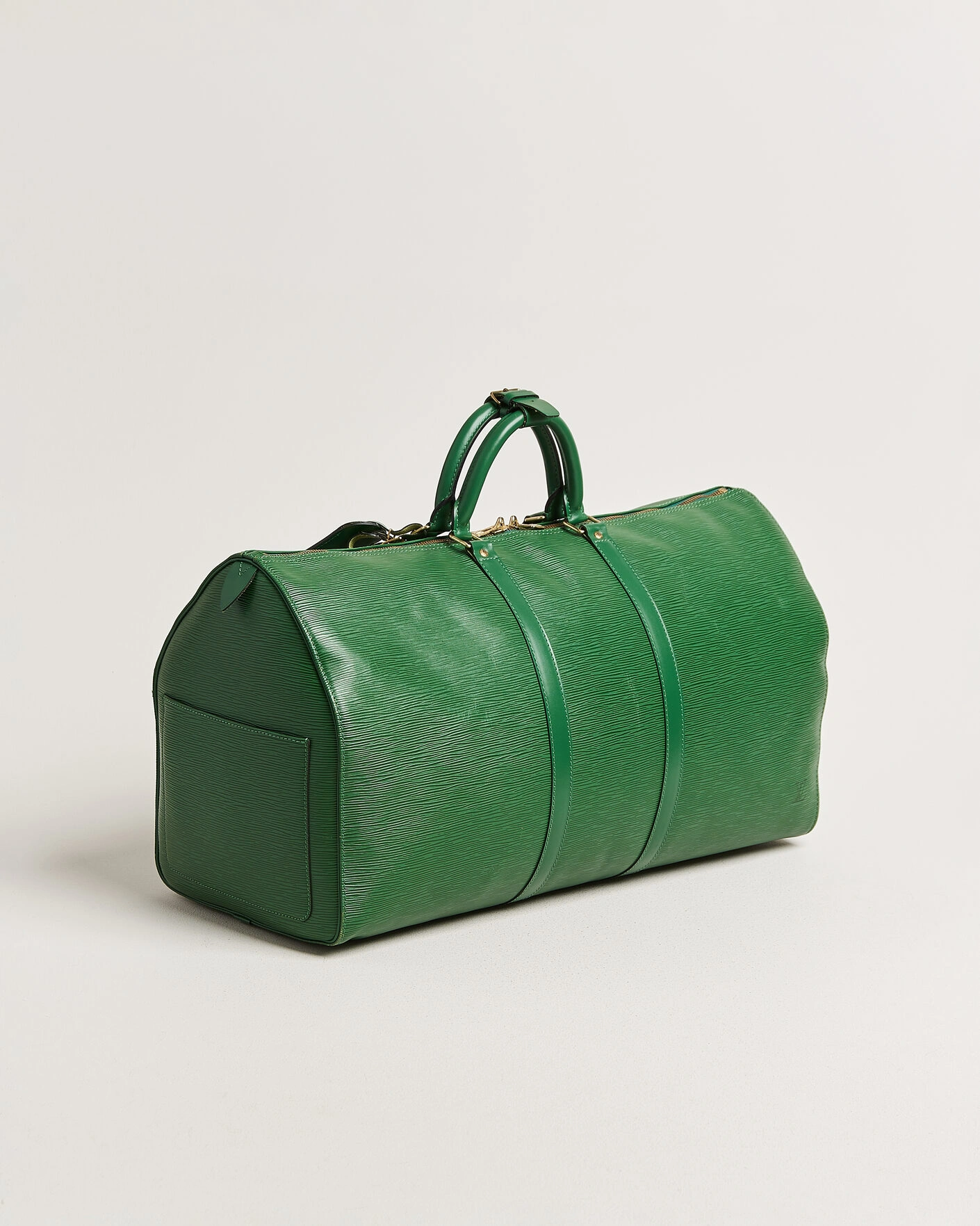 Herr | Pre-Owned & Vintage Bags | Louis Vuitton Pre-Owned | Keepall 55 Epi Leather Green