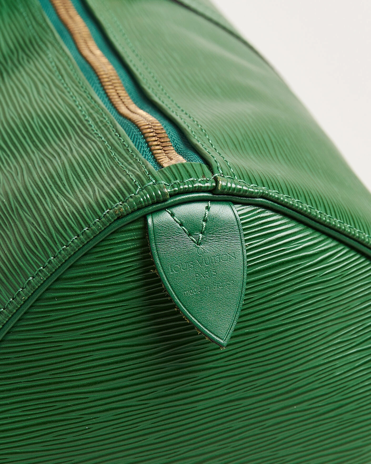 Herr | Pre-Owned & Vintage Bags | Louis Vuitton Pre-Owned | Keepall 55 Epi Leather Green