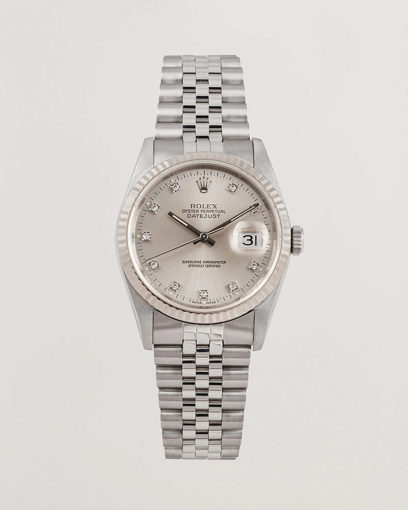 Herr | Pre-Owned & Vintage Watches | Rolex Pre-Owned | Datejust 36 Diamant