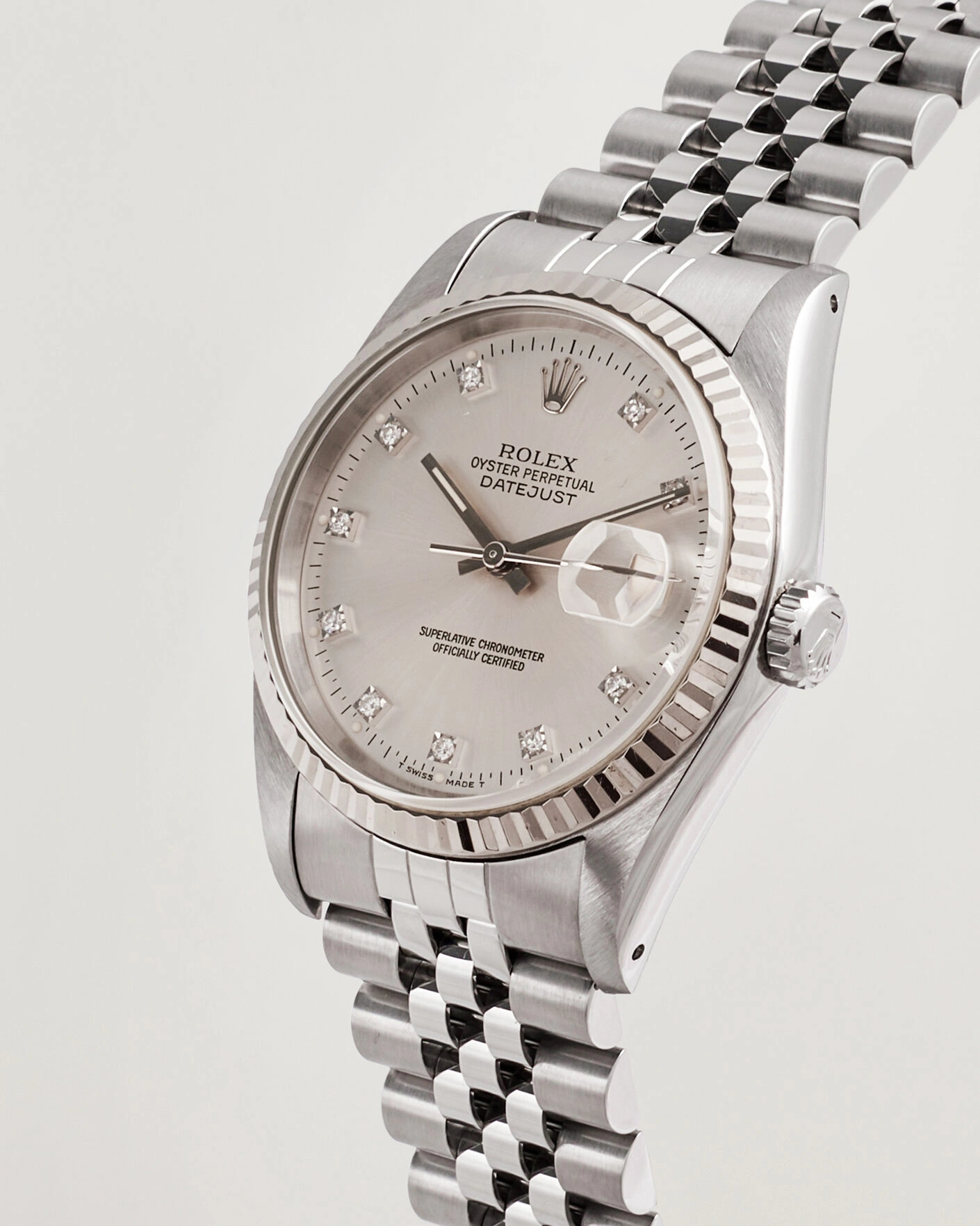 Herr | Pre-Owned & Vintage Watches | Rolex Pre-Owned | Datejust 36 Diamant